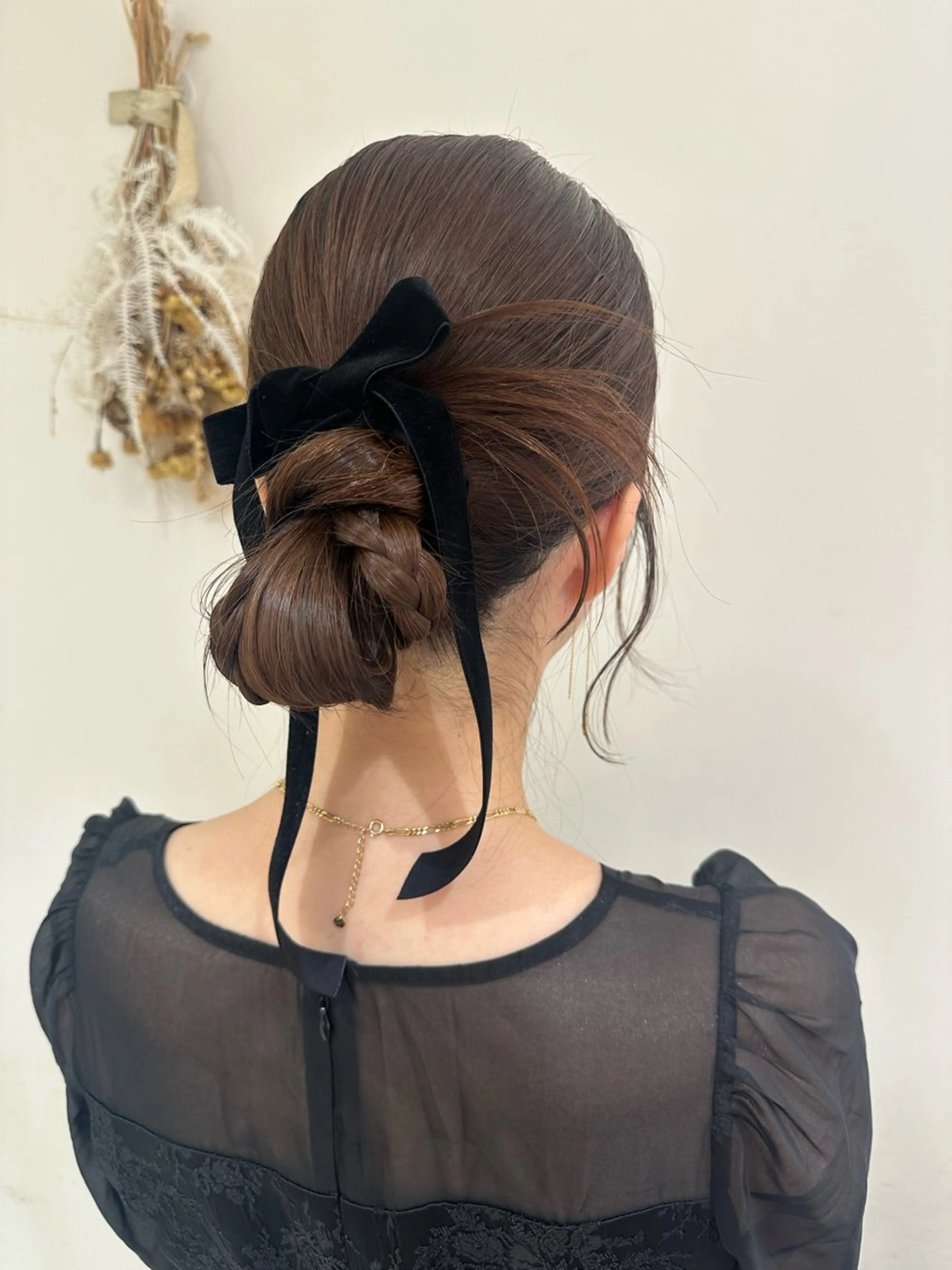 ロング カラー ヘアアレンジ タイトボブ個性派カラ ーAKANEのヘアスタイル