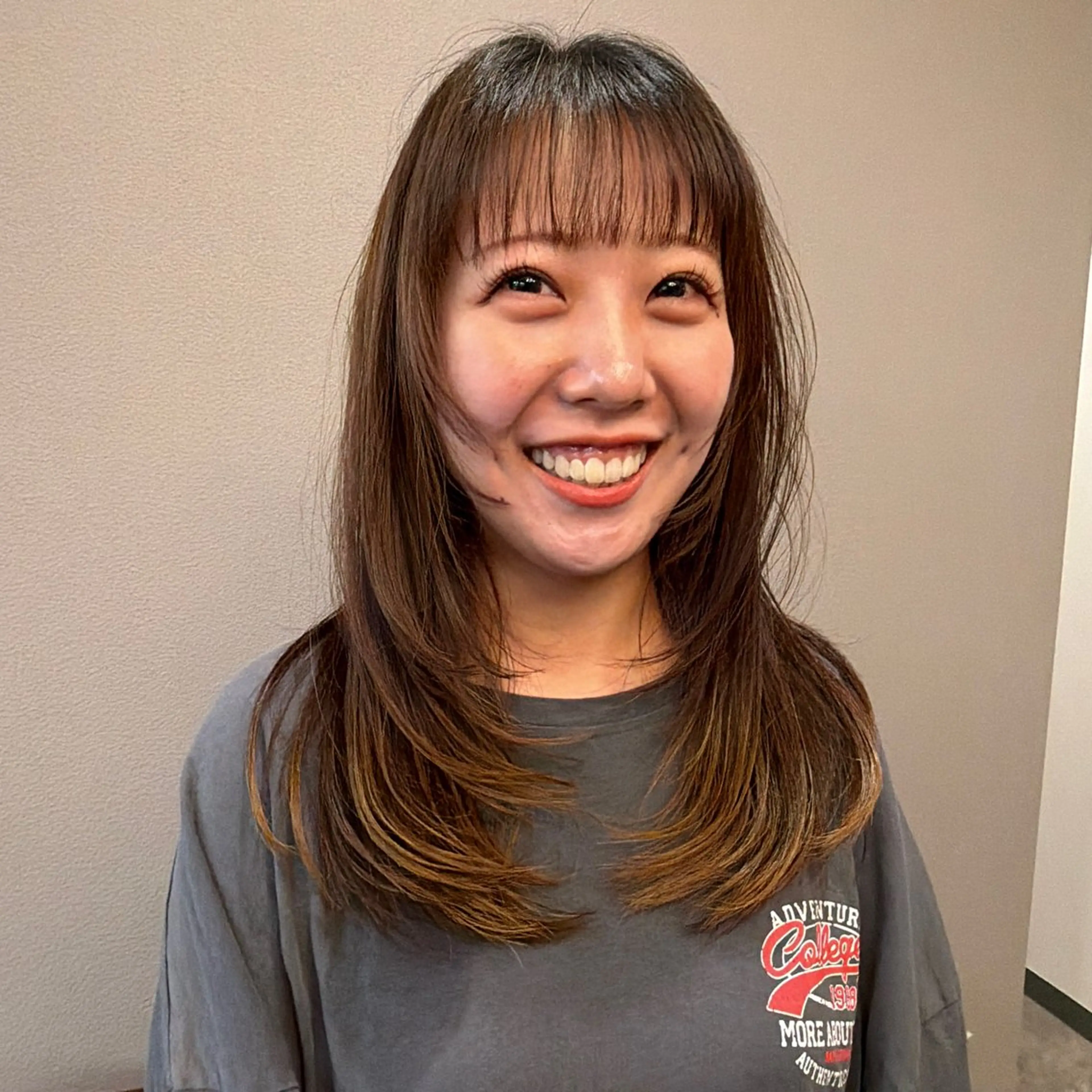 ロング カラー カット パーマ/透明感カラー 元町🌱takutoのヘアスタイル