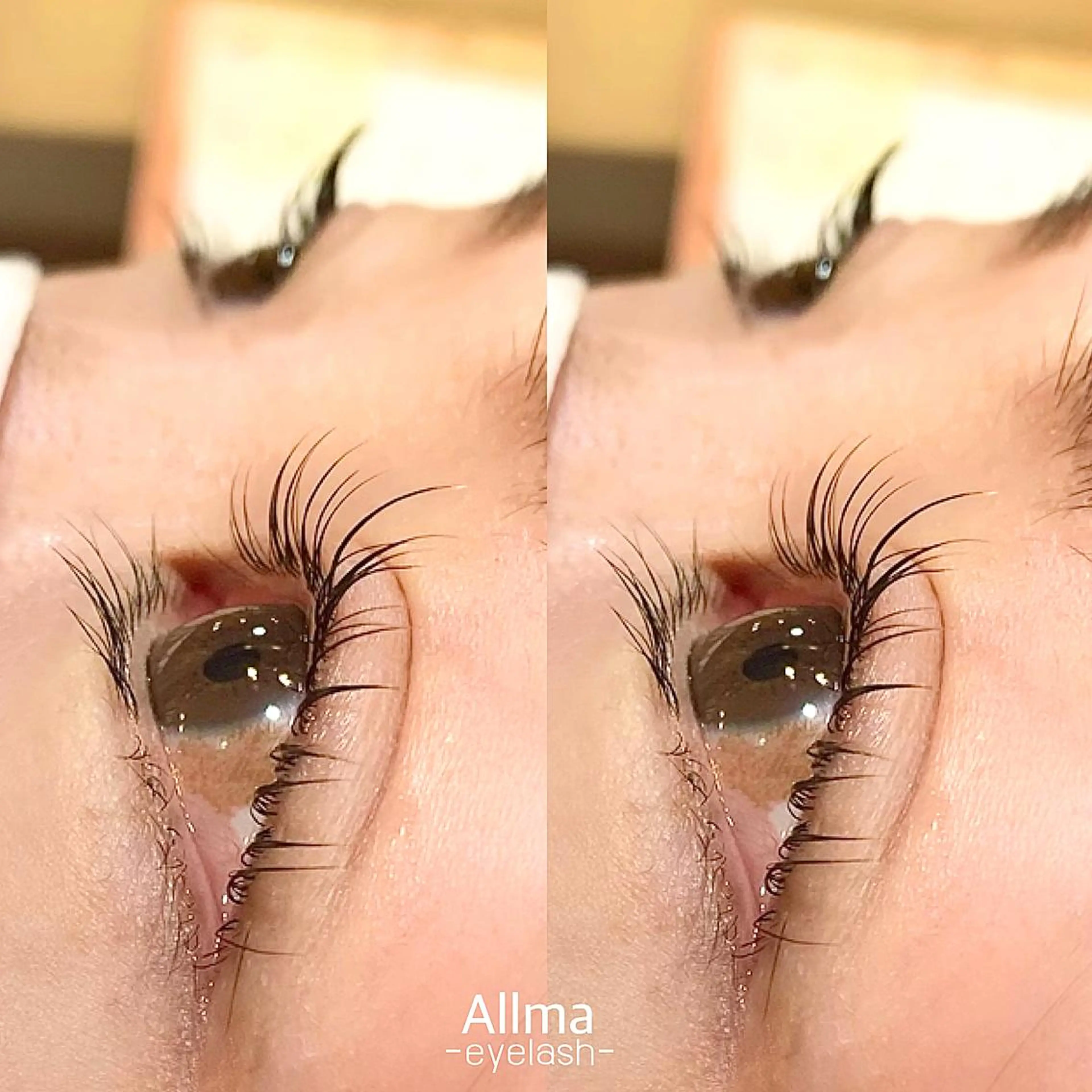 マツエク・マツパ 一重×まつ毛パーマ マツパ Allma 横浜のマツエク・マツパデザイン