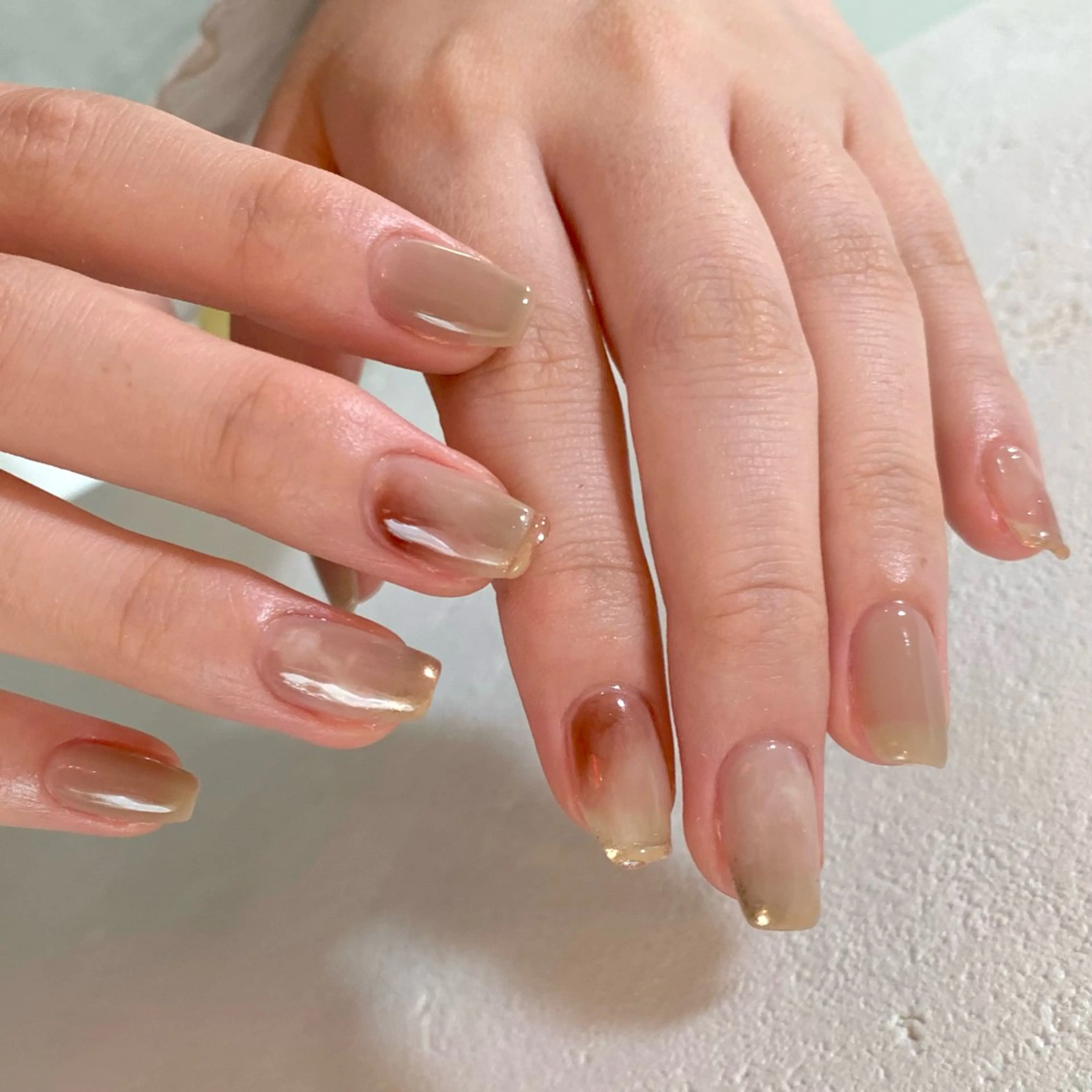 ネイル ハンドネイル 新宿ニュアンスネイル makotoのネイルデザイン