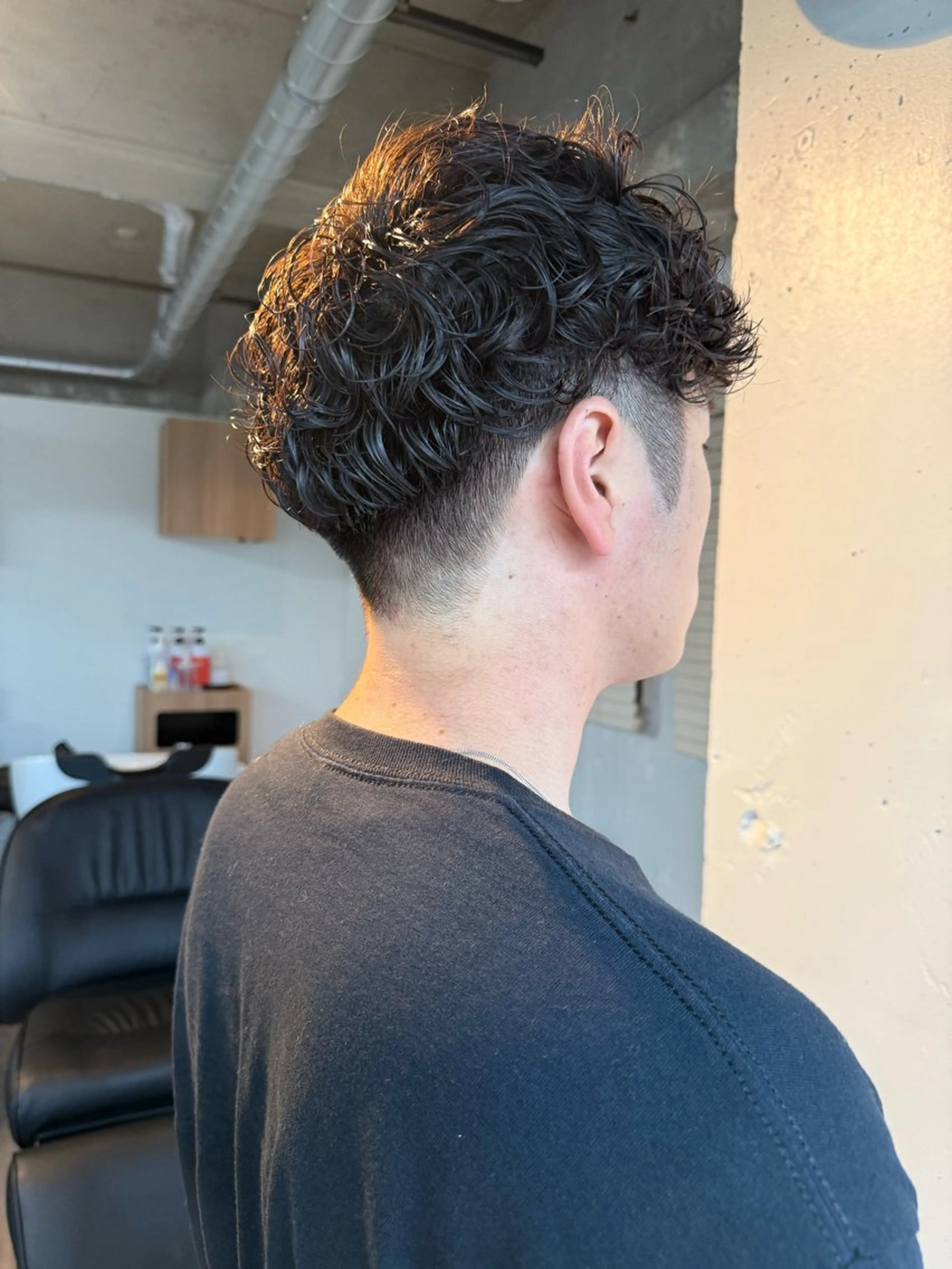 パーマ r i i / メンズカットのヘアスタイル