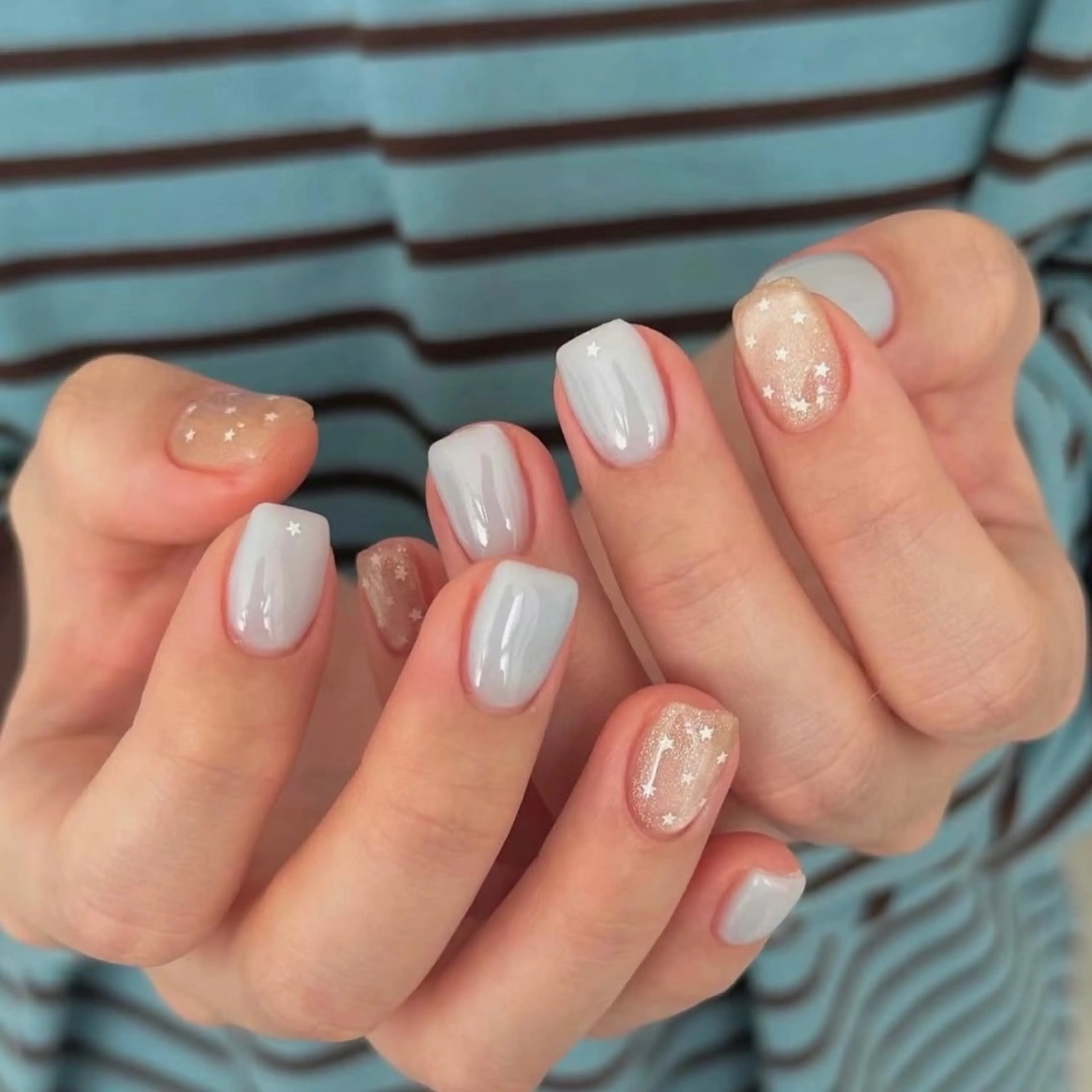 ショート haru♡ anova nailのネイルデザイン