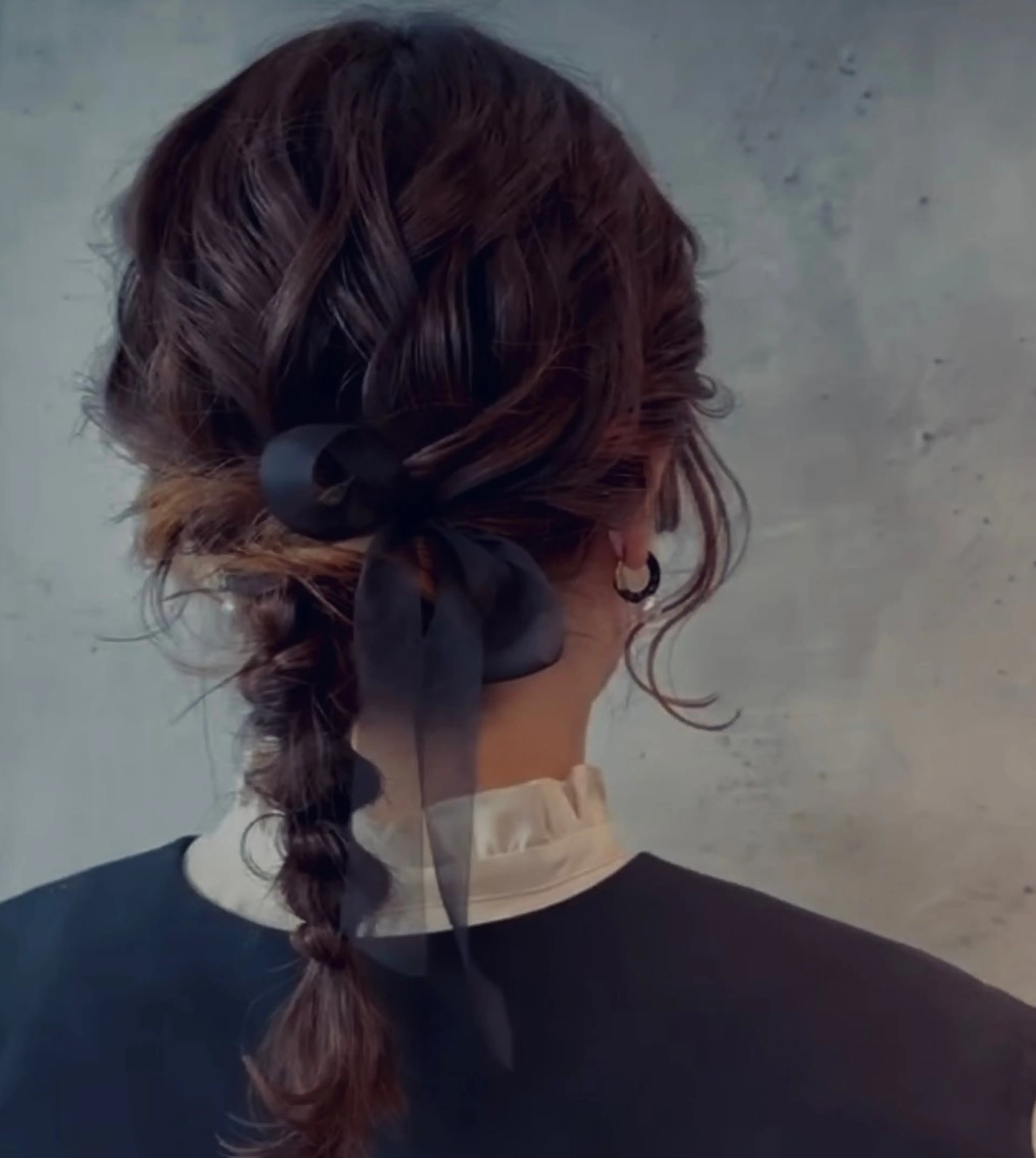 ミディアム カラー ヘアアレンジ 伊藤  穂南のヘアスタイル