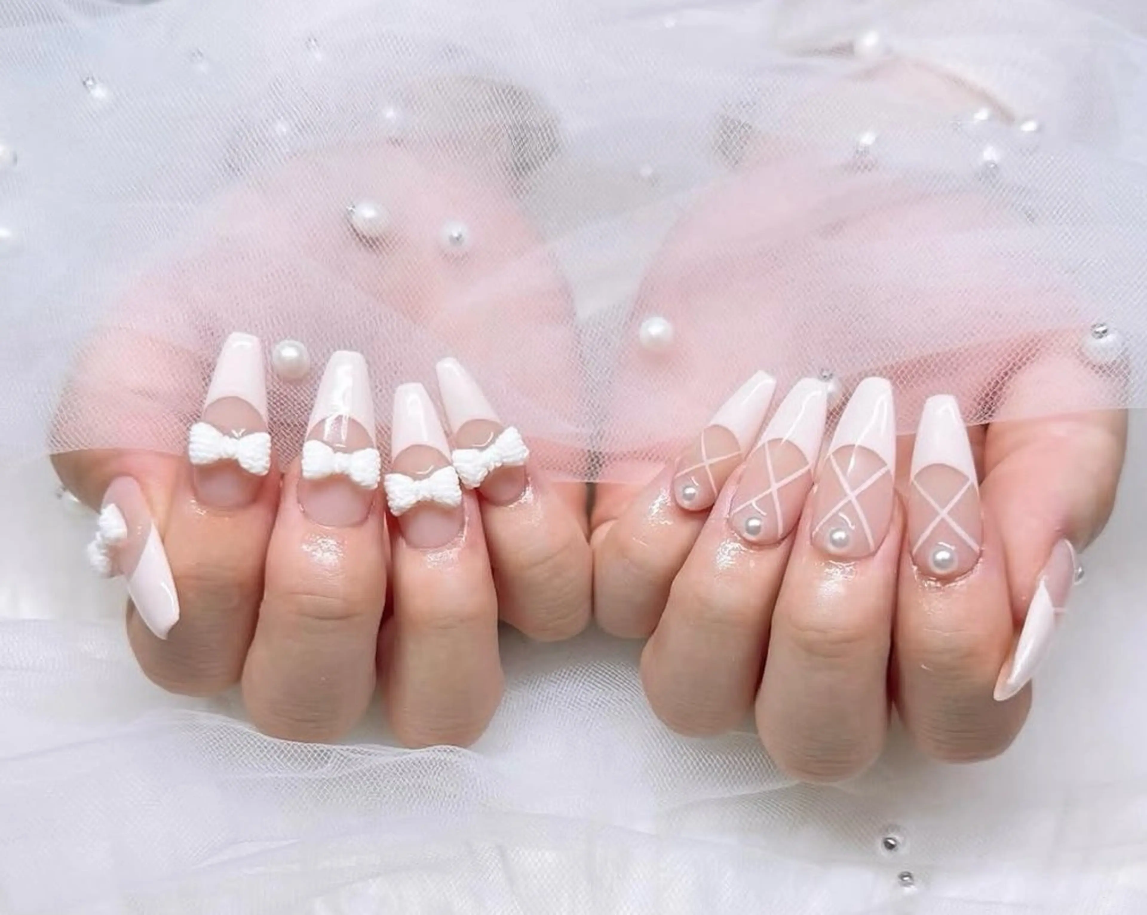 ネイル ハンドネイル ╹◡╹Mimoミモ Eye&Nailのマツエク・マツパデザイン