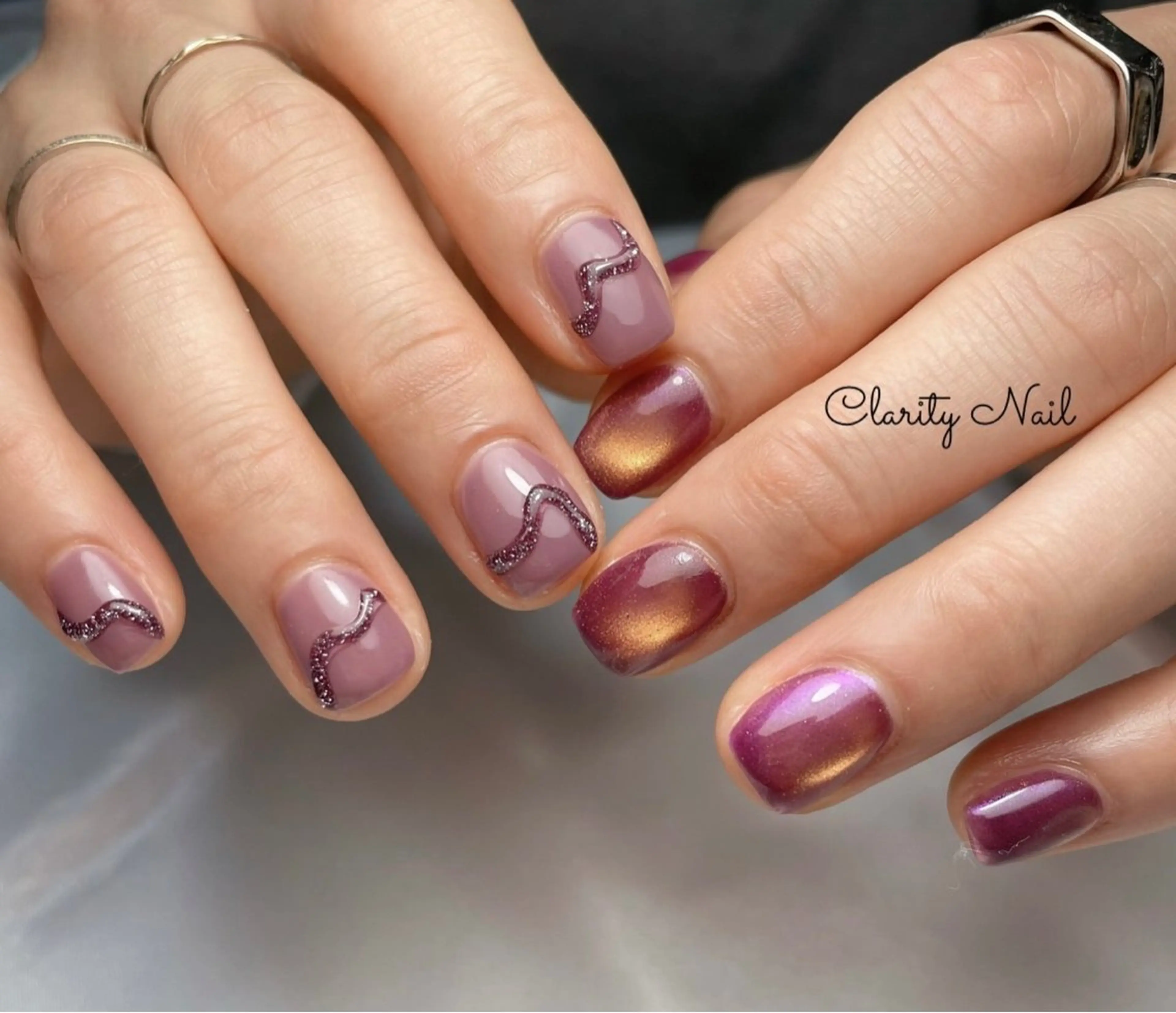 ネイル アートネイル ハンドネイル Clarity Nailのネイルデザイン
