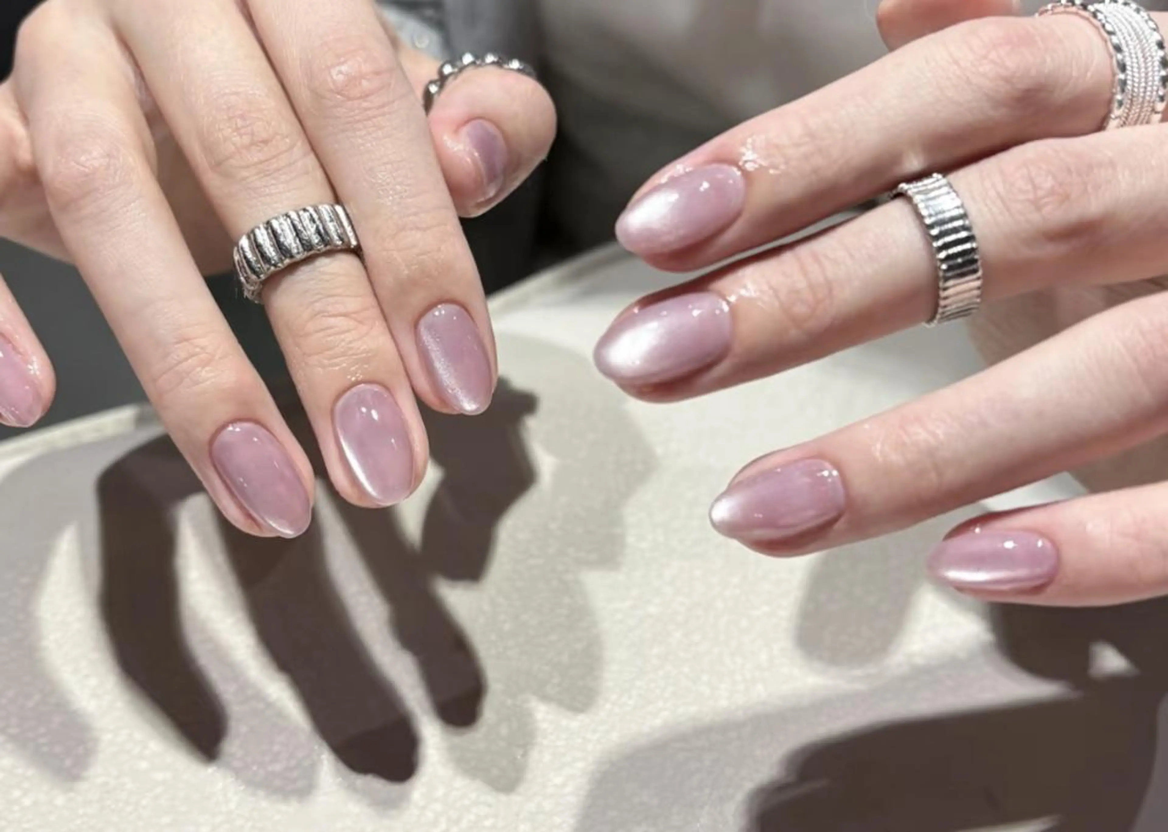 ネイル ハンドネイル ハンドケア 🍑 momo_nailのネイルデザイン