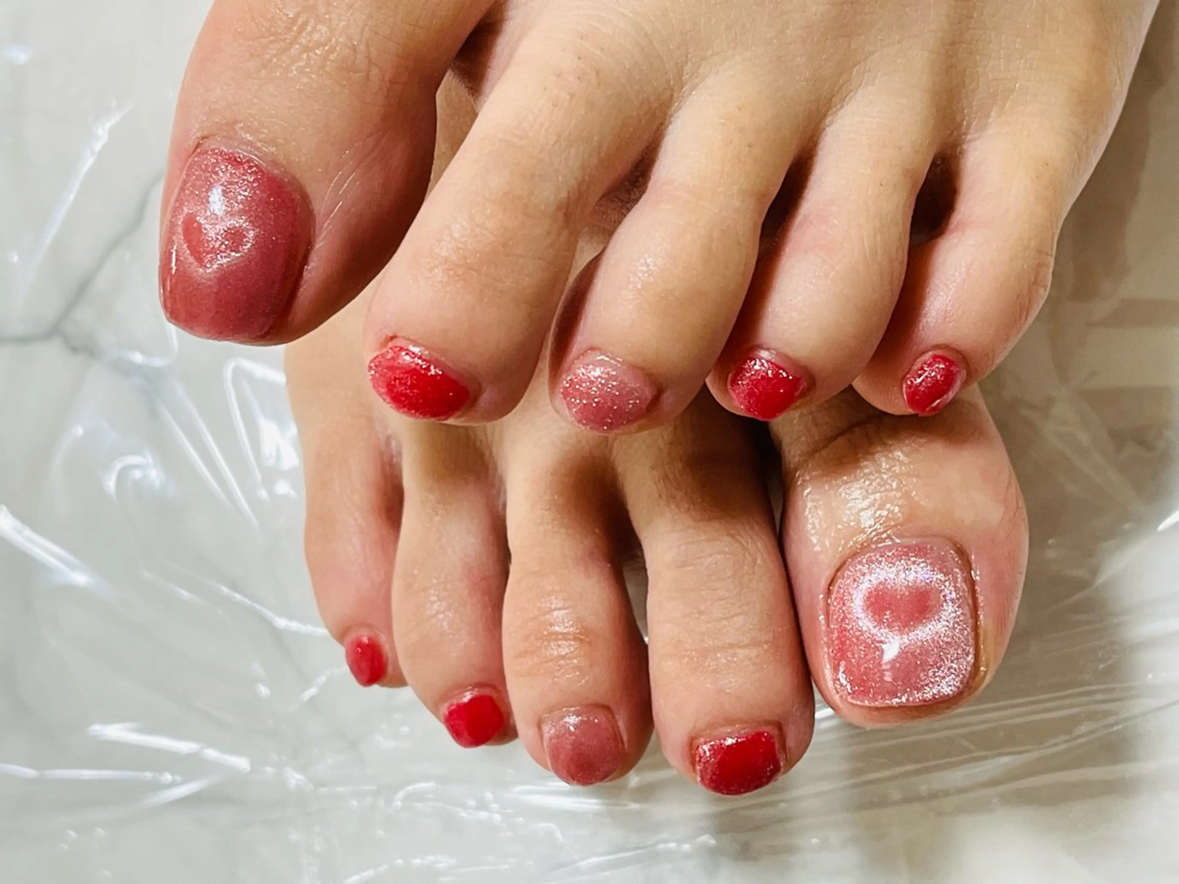 フットジェル【定額デザイン】1️⃣の写真