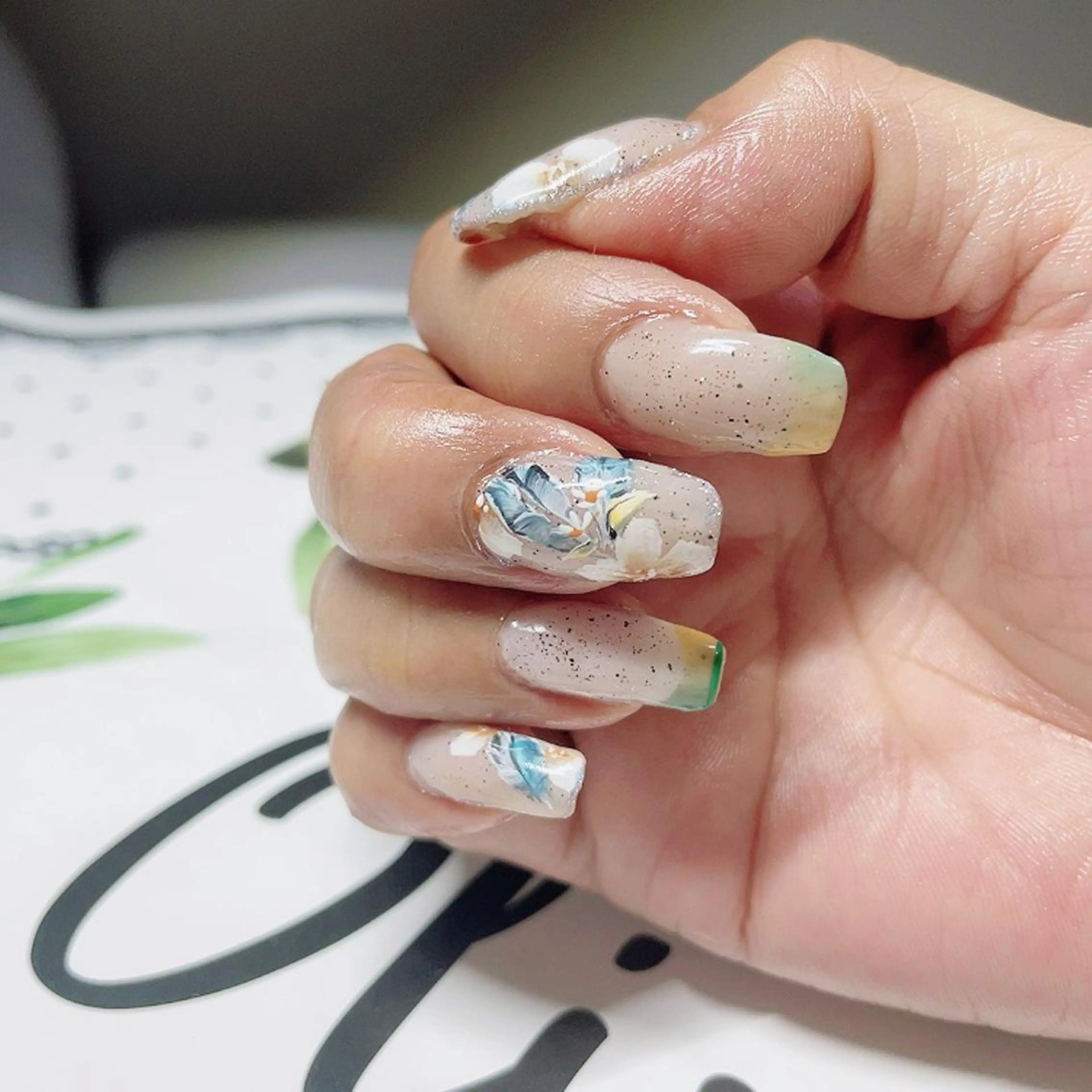 ネイル 奥園 良恵のネイルデザイン