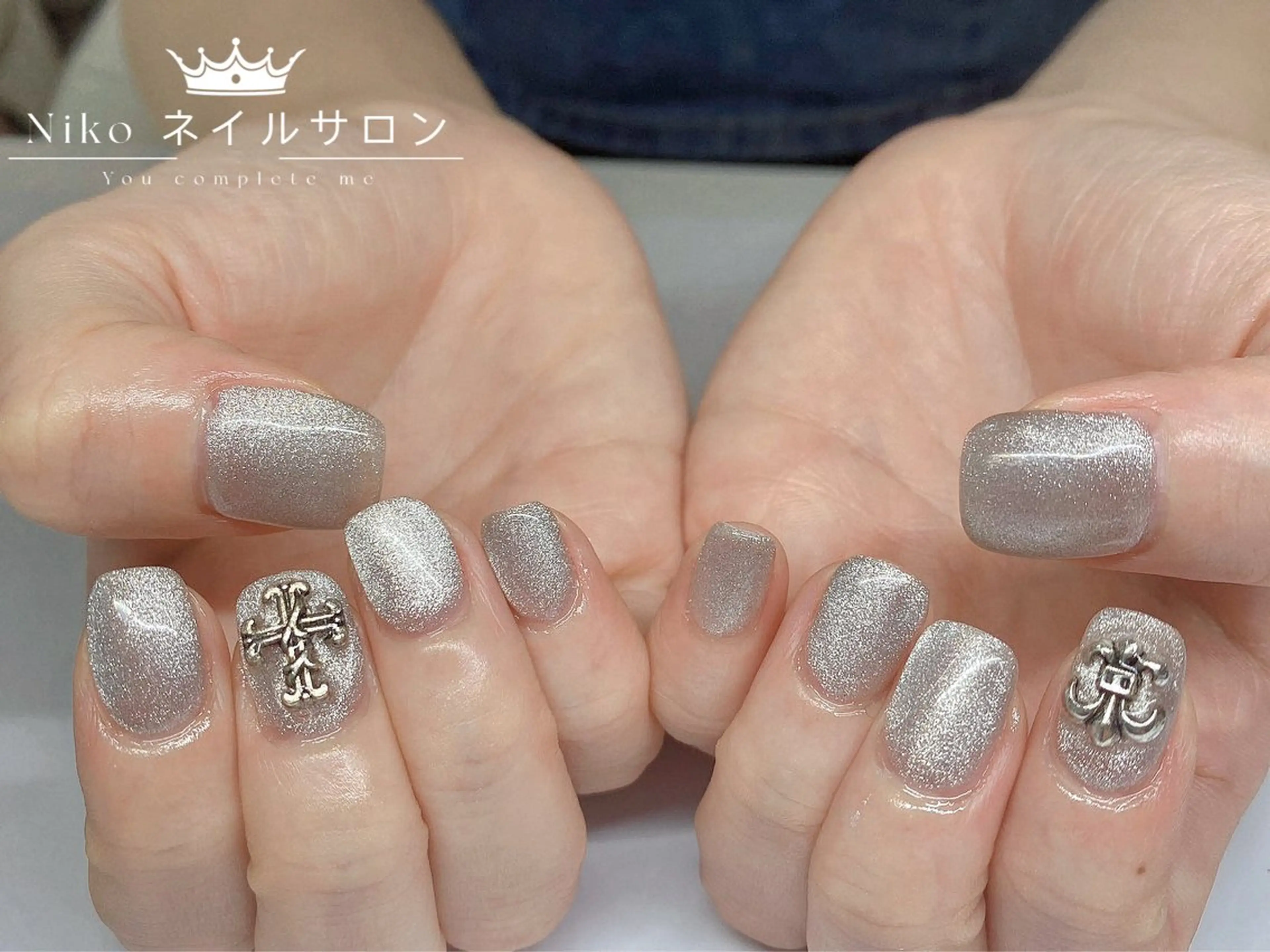 ネイル チークネイル 長さ出し フラッシュネイル フットネイル フレンチネイル Niko Nail salon 銀座本店のネイルデザイン