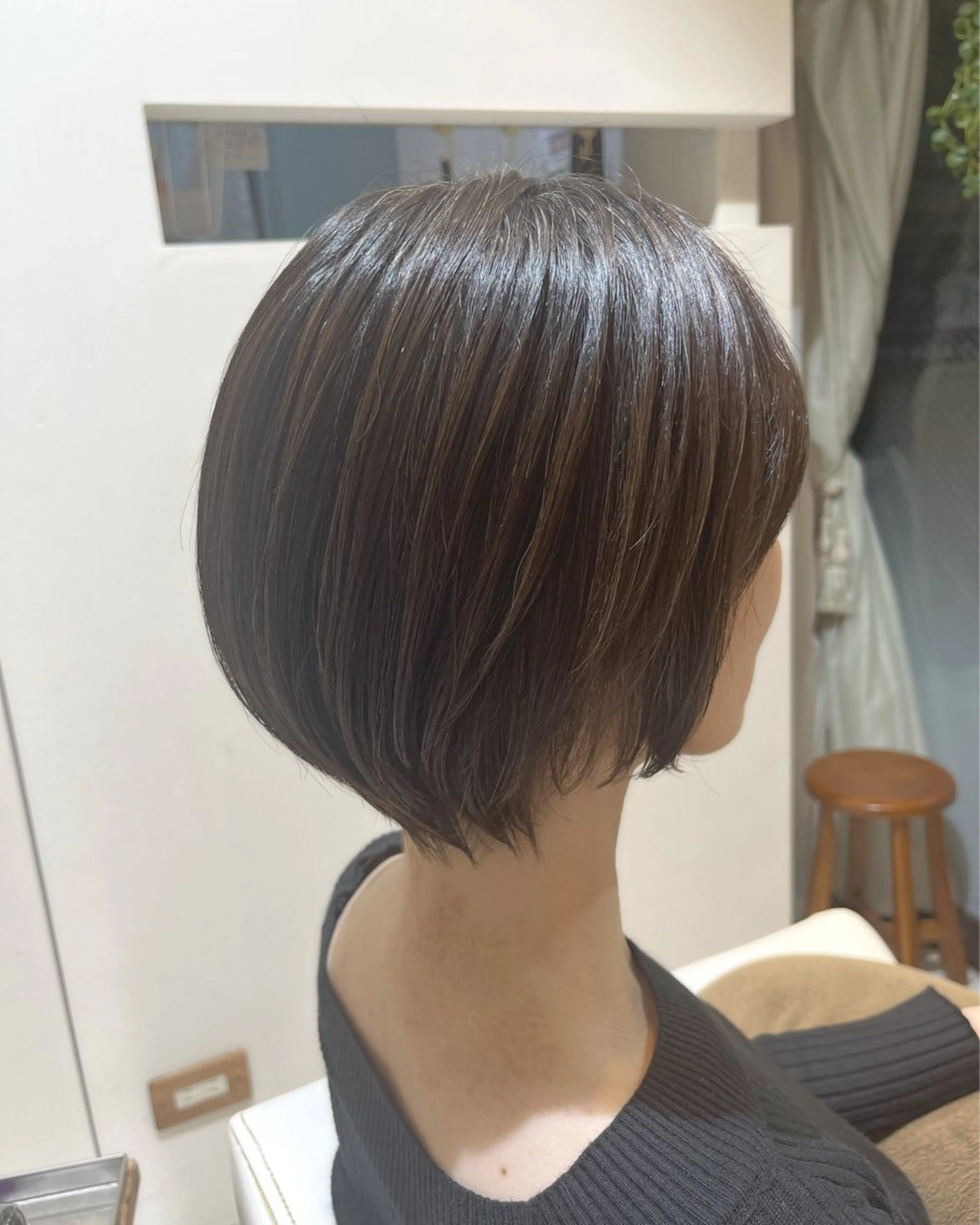 ショート 丸みショート ショートヘア 須藤 百合香のヘアスタイル