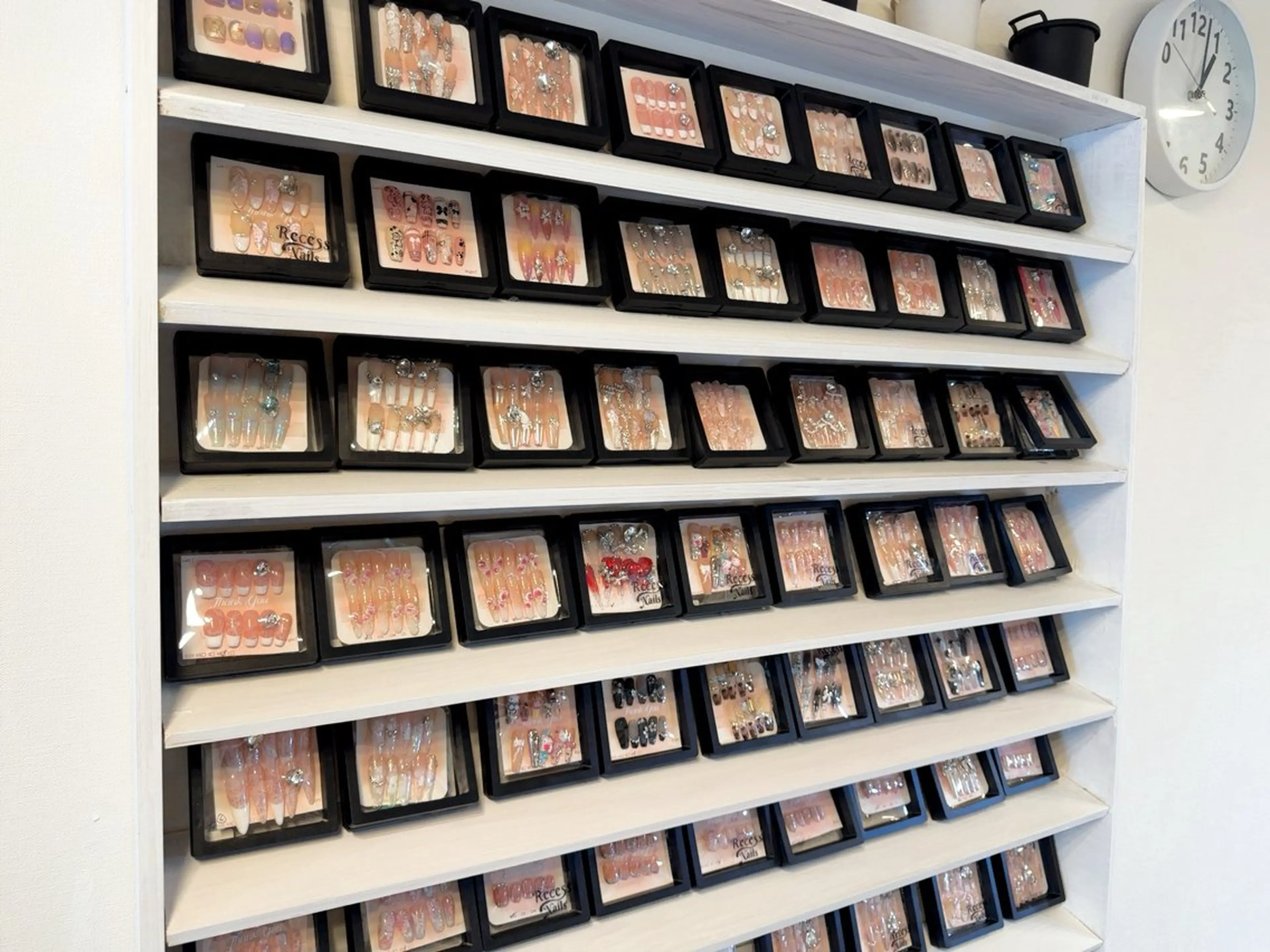 ネイル アートネイル 持ち込み ニュアンスネイル シンプルネイル ネイルチップ リセス 高田馬場💎のネイルデザイン