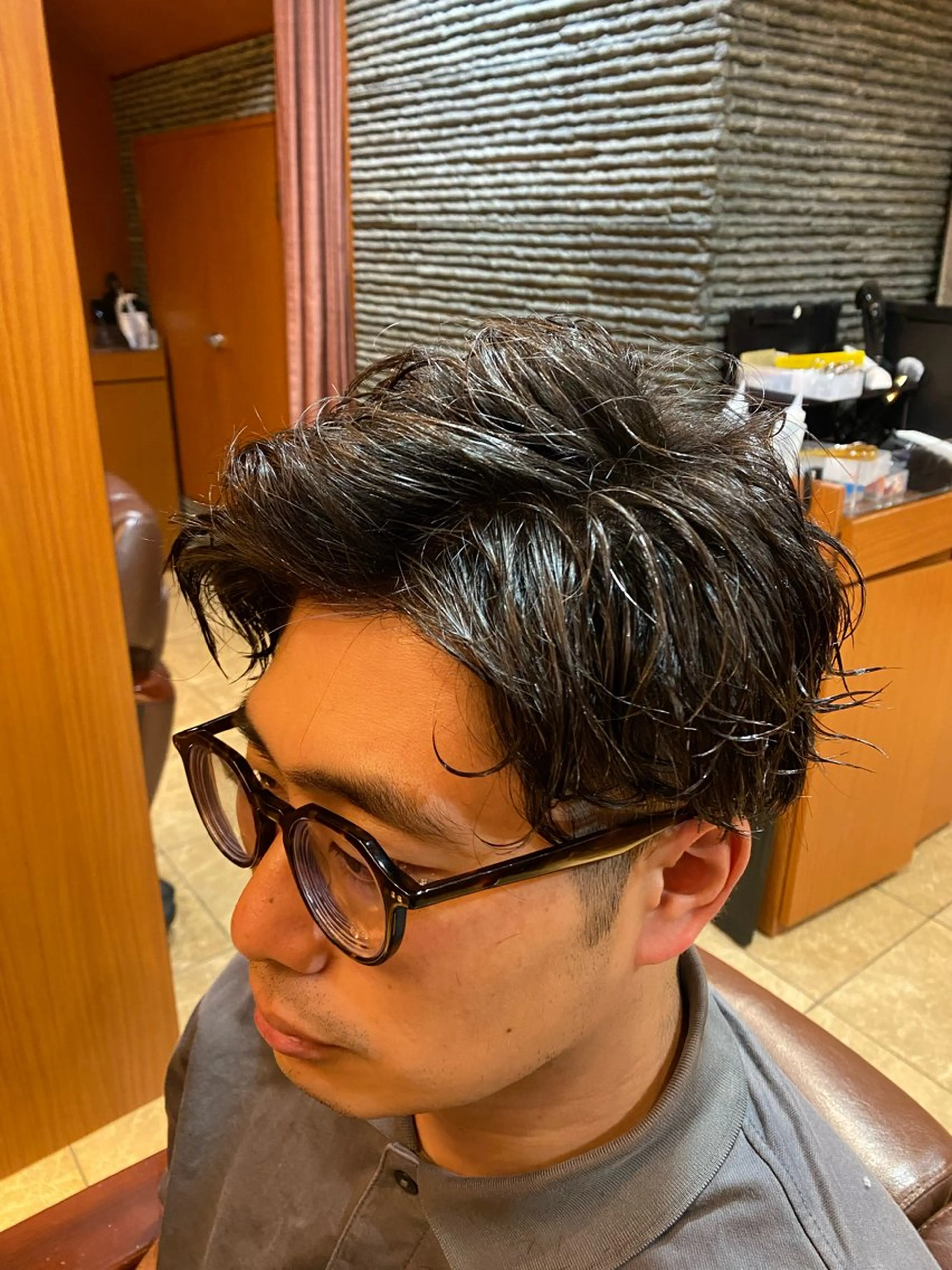 ショート 北川 竜也のヘアスタイル