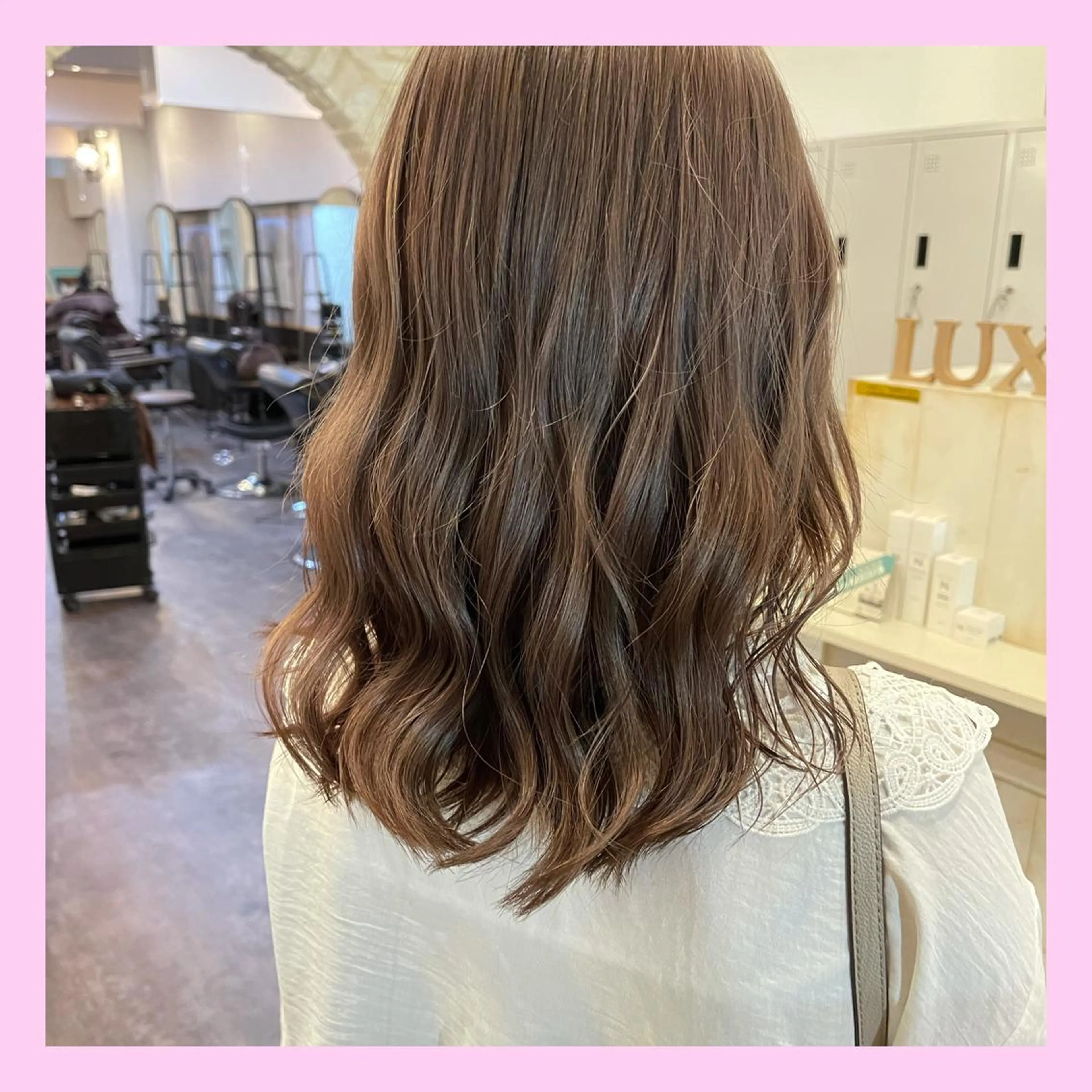 ミディアム ヘアカラー トリートメント カラー🫧アレンジ 🎀REIMIのヘアスタイル