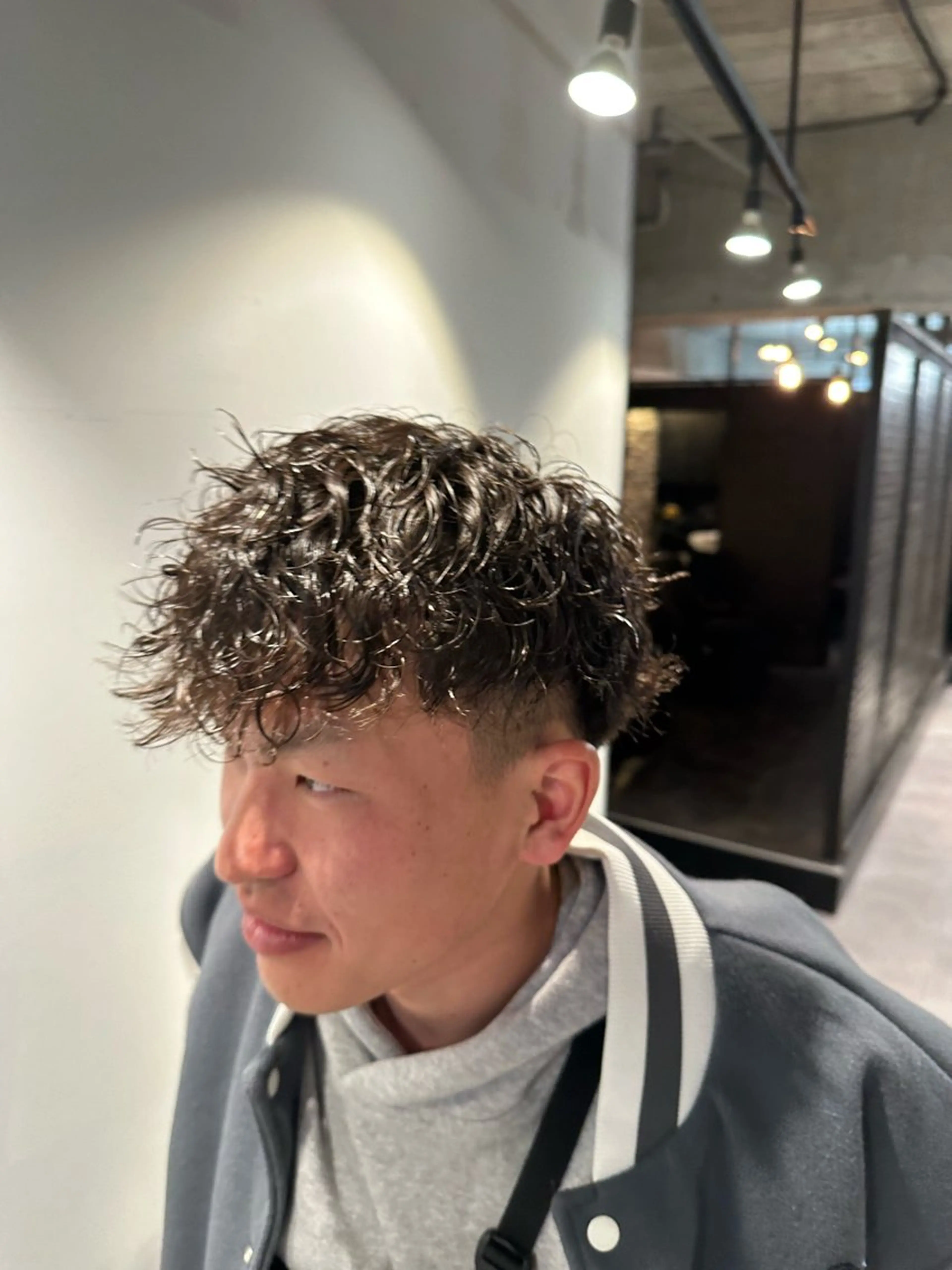 ショート パーマ 今井 ショウタのヘアスタイル