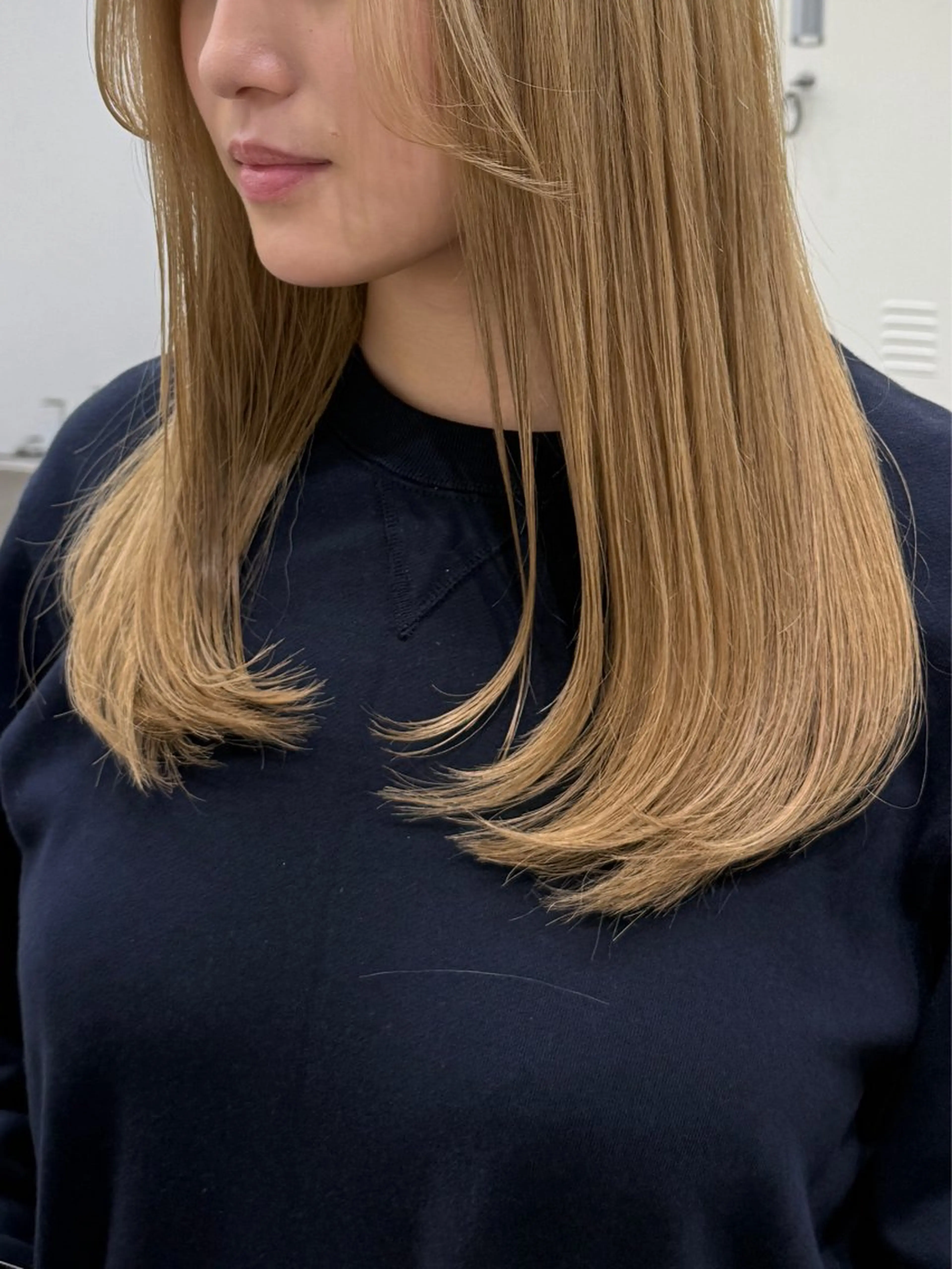 ミディアム レイヤーカット ローレイヤー カット カット¥1100 / 𝙍𝙪𝙣𝙖⟡.のヘアスタイル