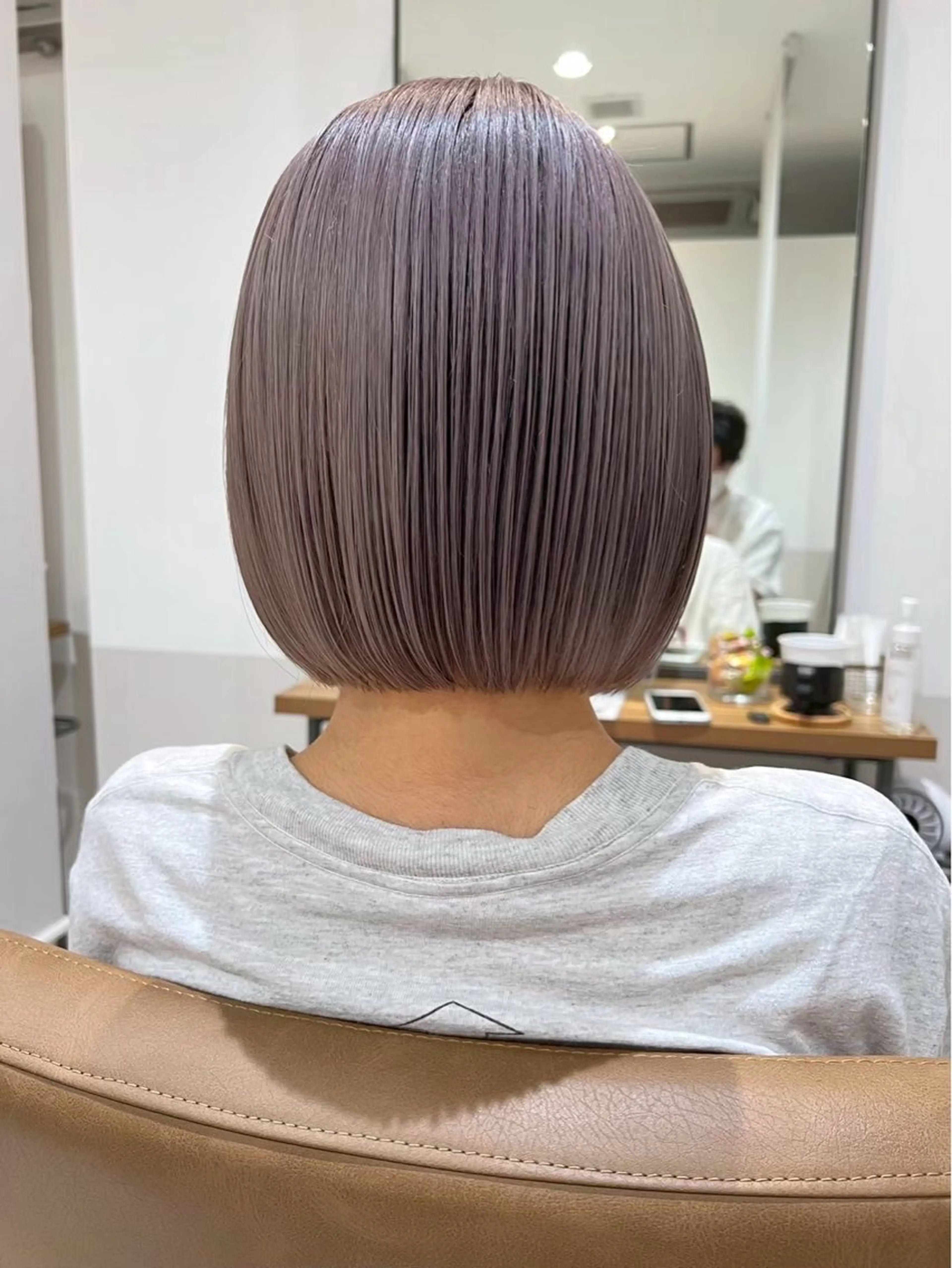 ショート ボブ カット かのん /ボブ特化/大阪梅田のヘアスタイル