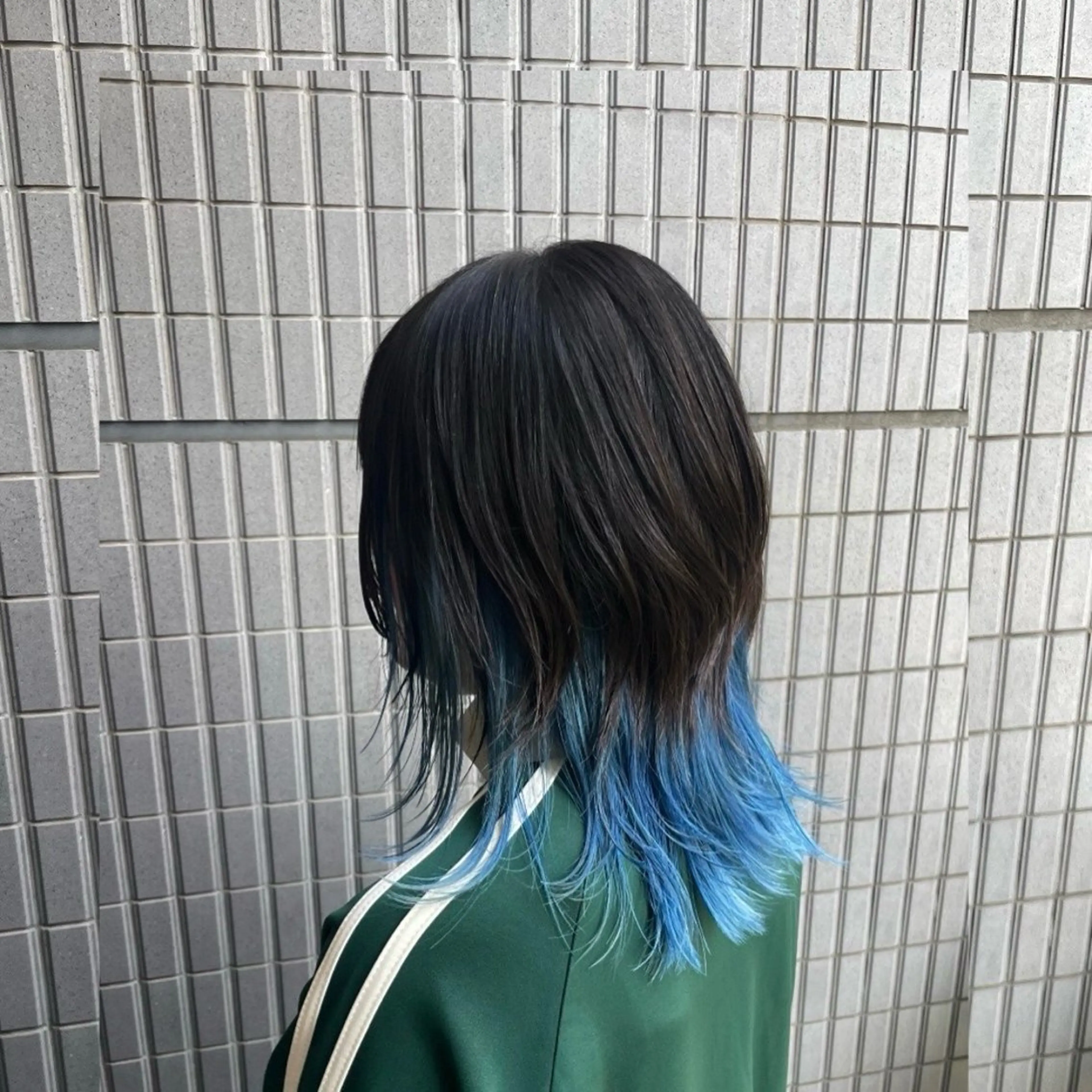 ミディアム カラー 横浜/ブリーチ/ ダブルカラー/RINのヘアスタイル