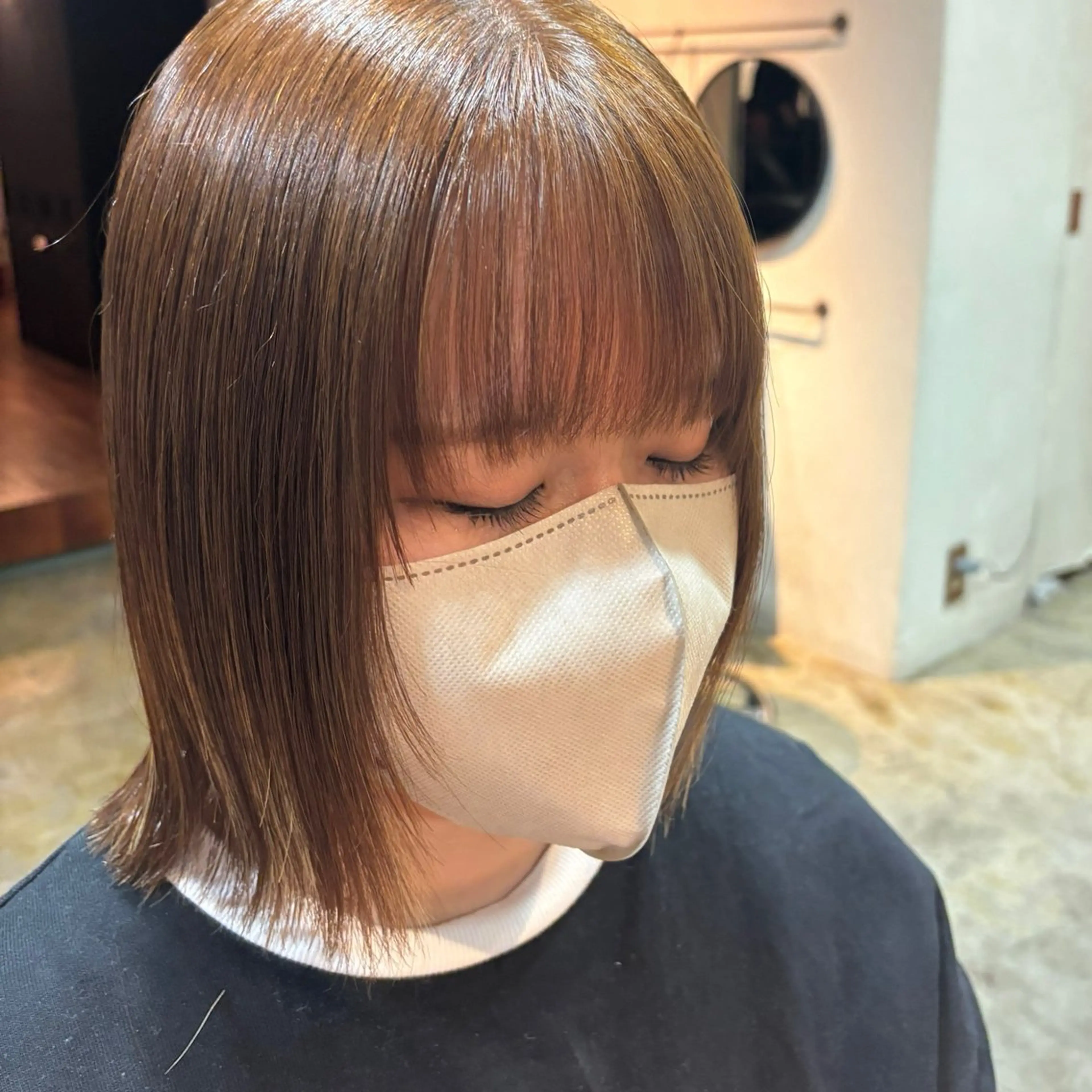 ミディアム カラー ⌇🌹透明感カラー 🌹ᴍᴇɢᴜᴍɪ ⌇のヘアスタイル