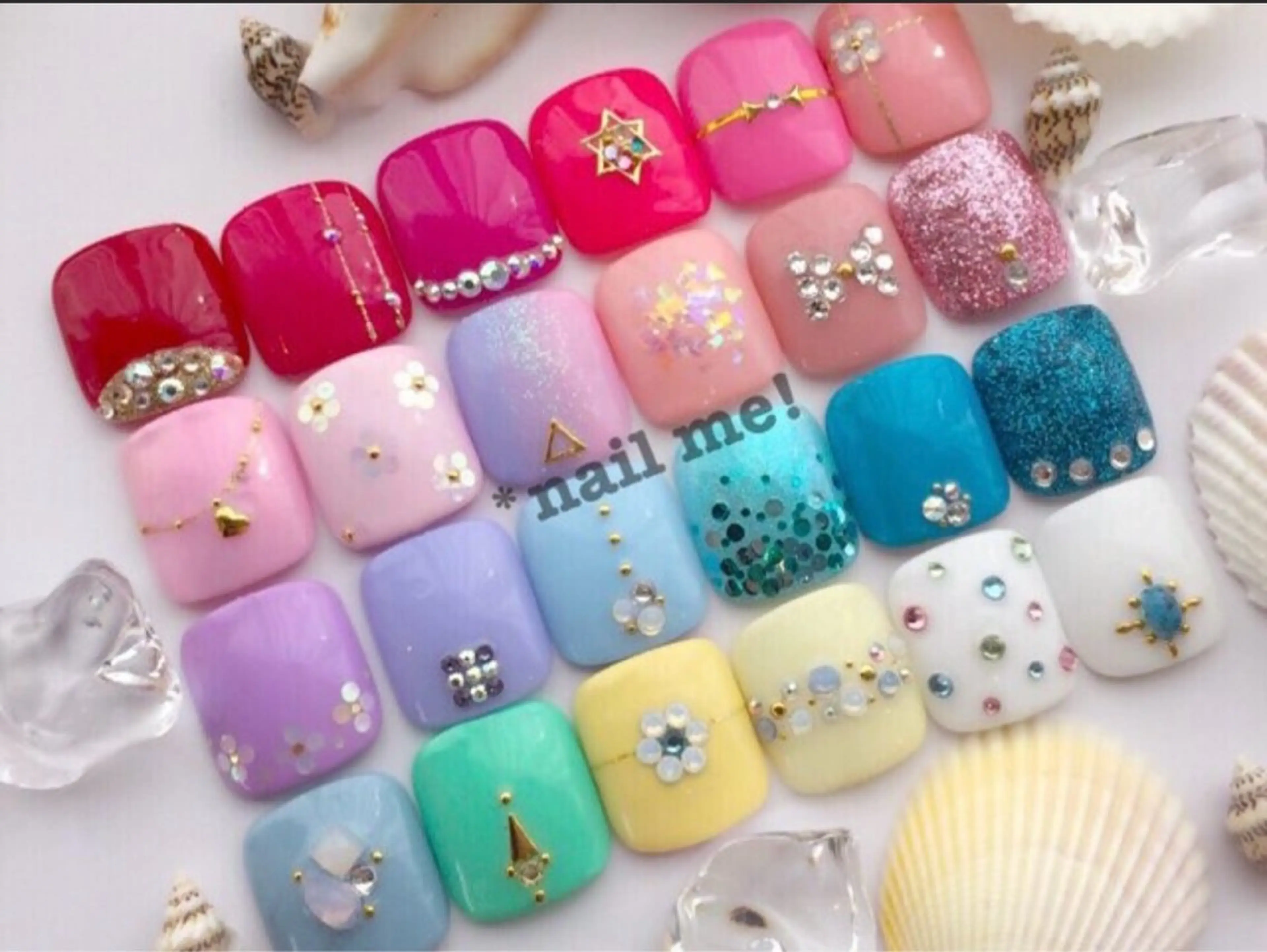 ネイル フットネイル nailme!/榎田 望美のネイルデザイン