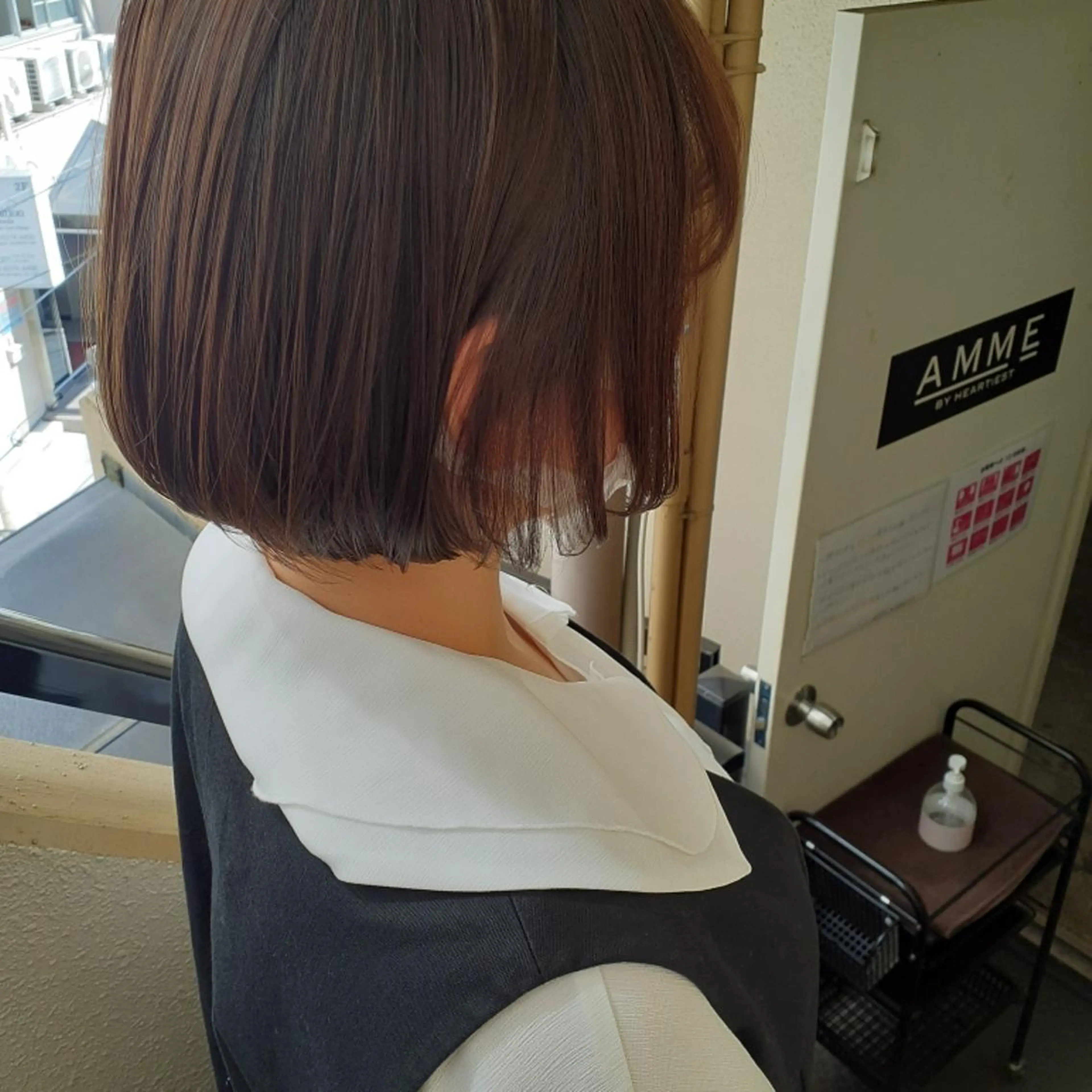 ショート カラー ボブ カット ヘアカラー トリートメント 🔳髪質改善🔳 岡本陽のヘアスタイル