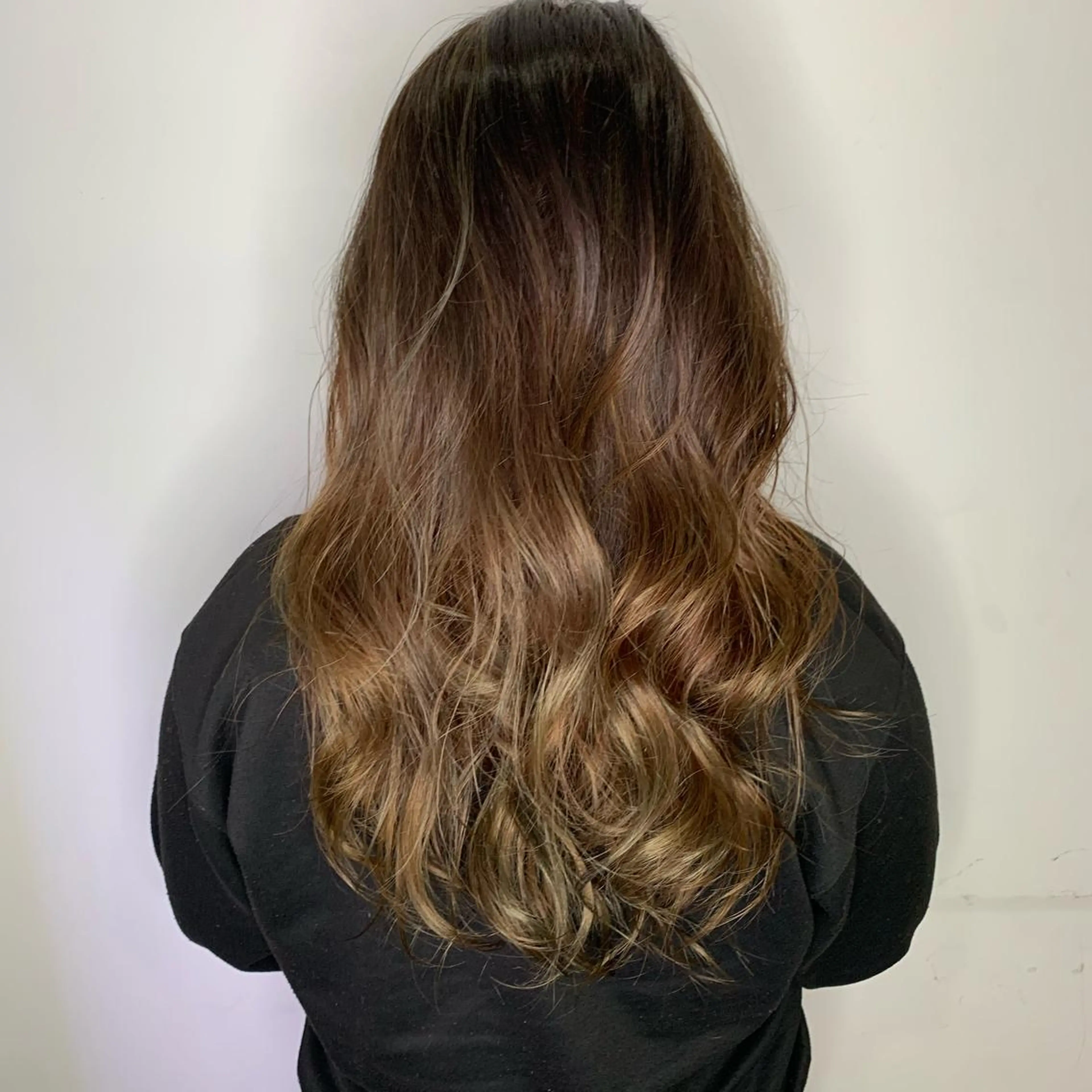 セミロング カラー AMI ウルフパーマ/メンズのヘアスタイル