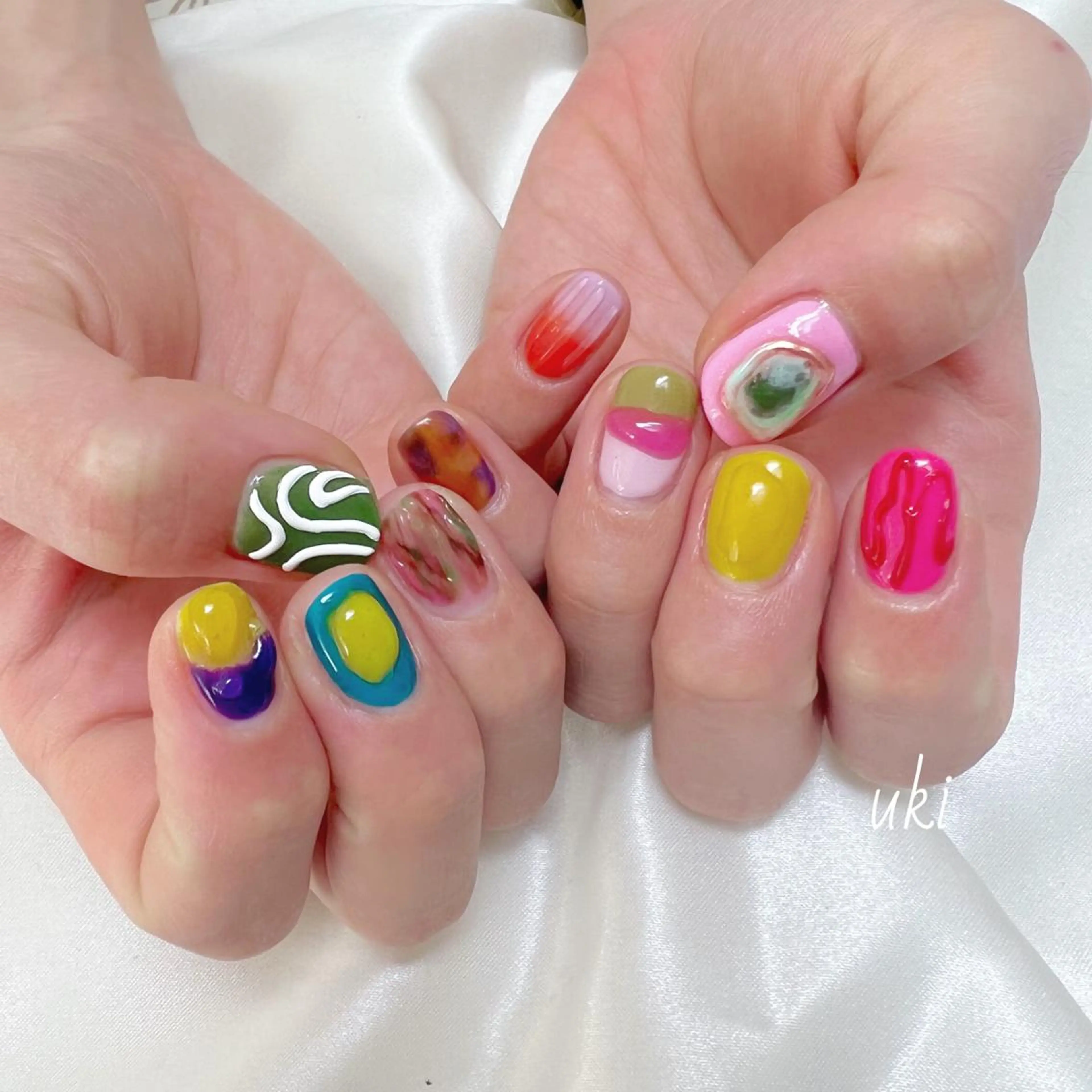 ネイル ハンドネイル Ameri nail /UKIのネイルデザイン