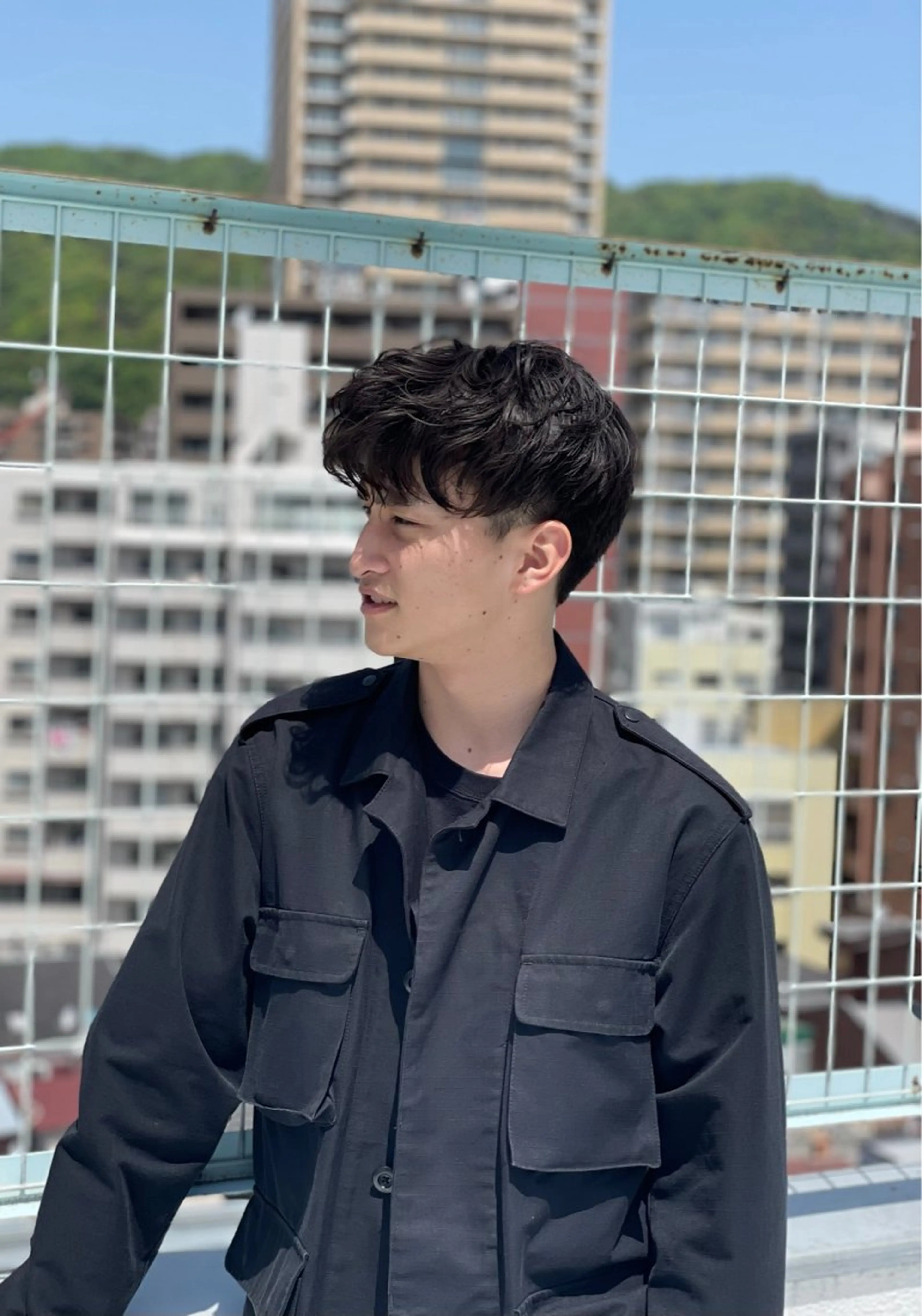 限定特別価格　メンズカット、眉毛カット＋シャンプー＋セットの写真