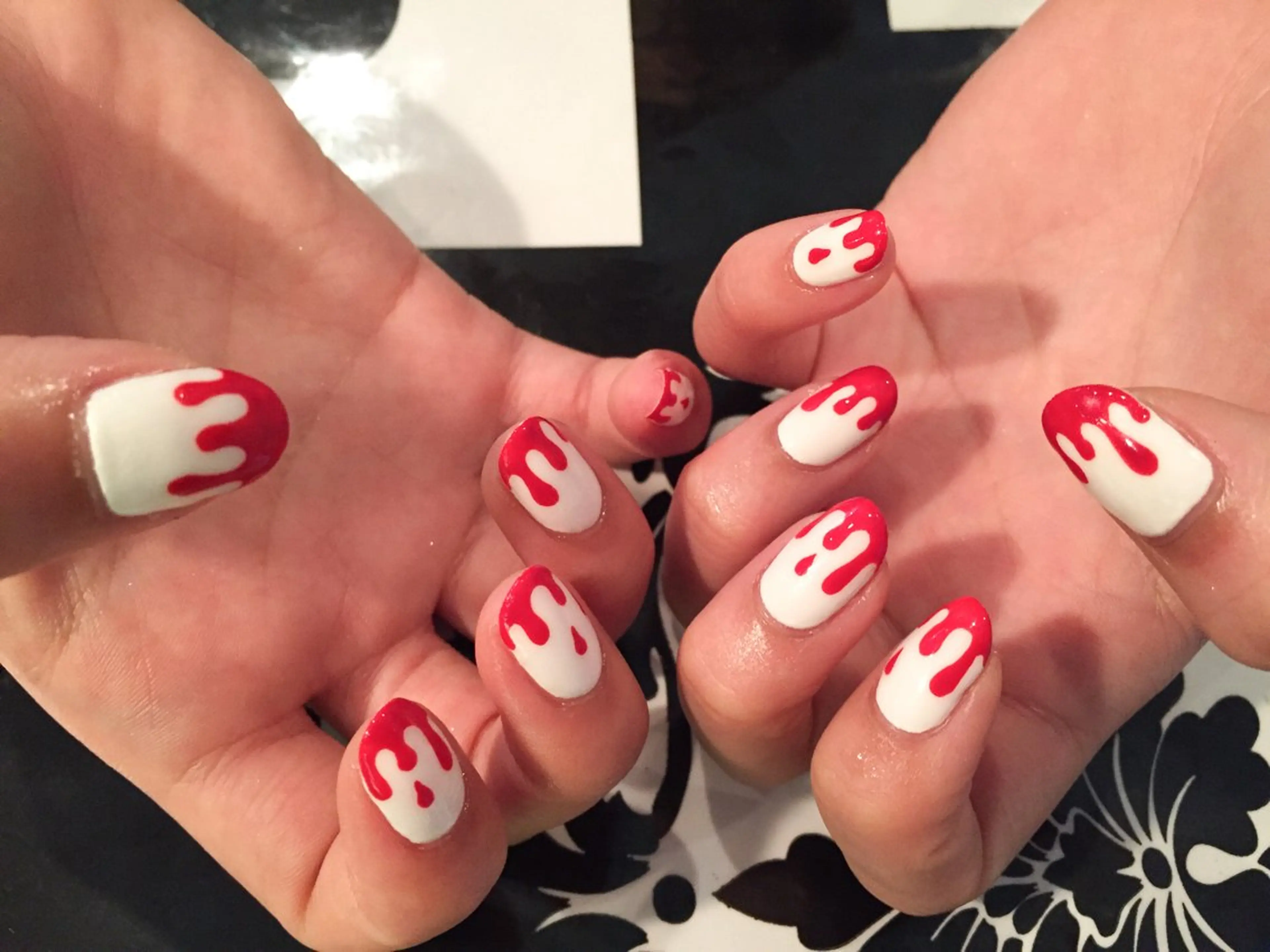 ネイル ジェルネイル ハロウィン tete nailstudioのネイルデザイン