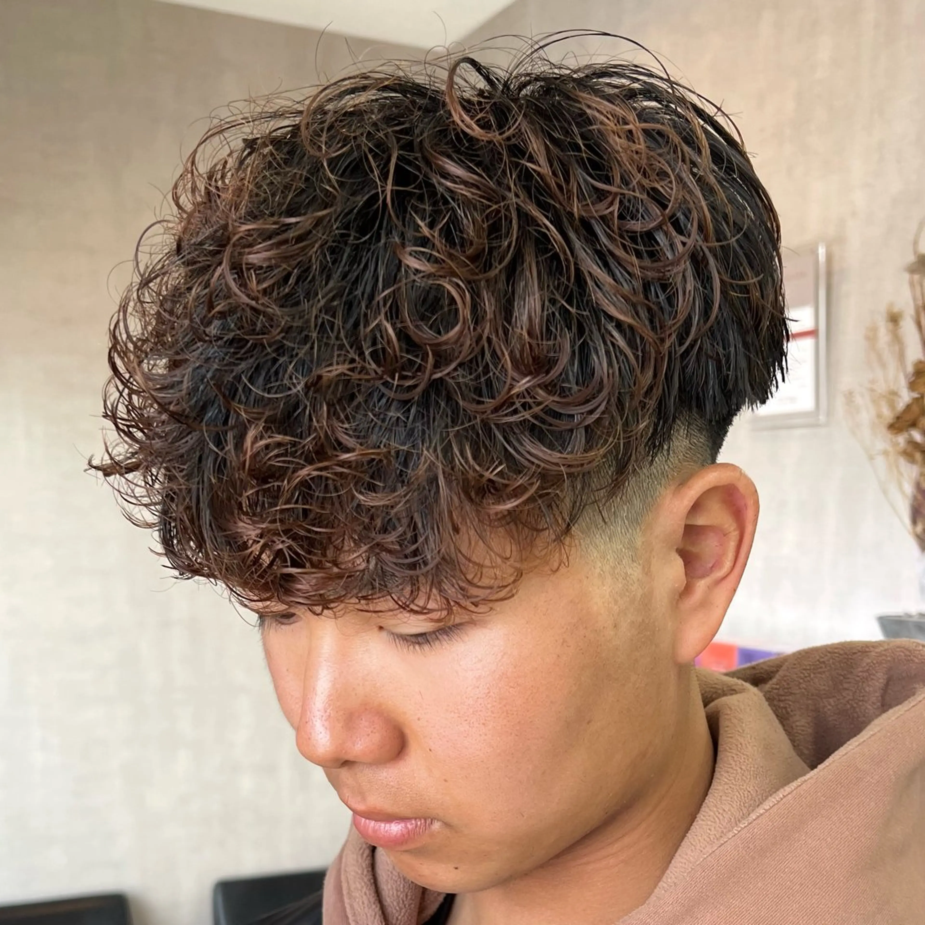 パーマ メンズ カット パーマ 💡似合わせのプロ 💡takutoのヘアスタイル