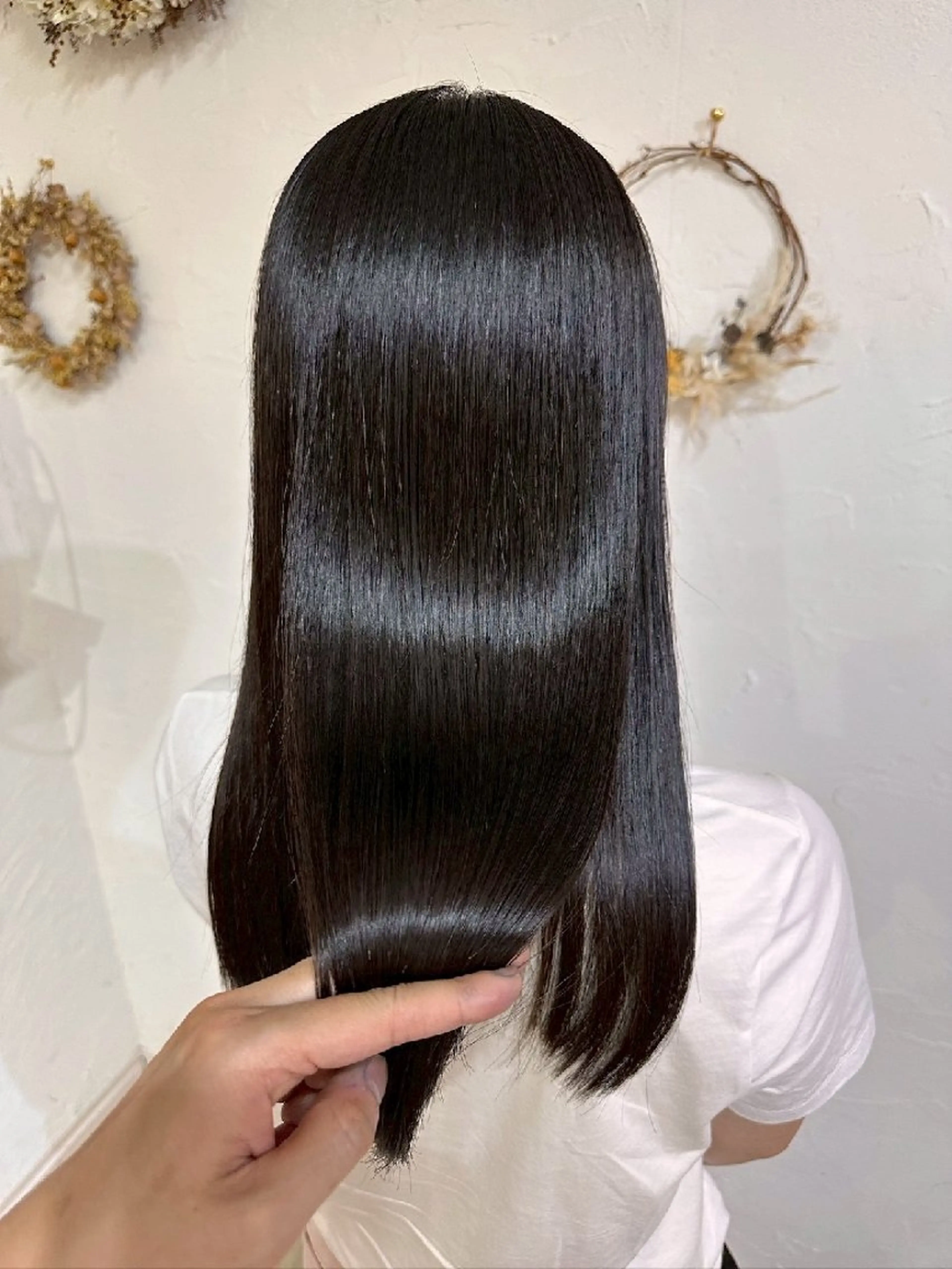 ロング トリートメント ヘッドスパ amiu/カラー/ス パ🐰土井志歩のヘアスタイル