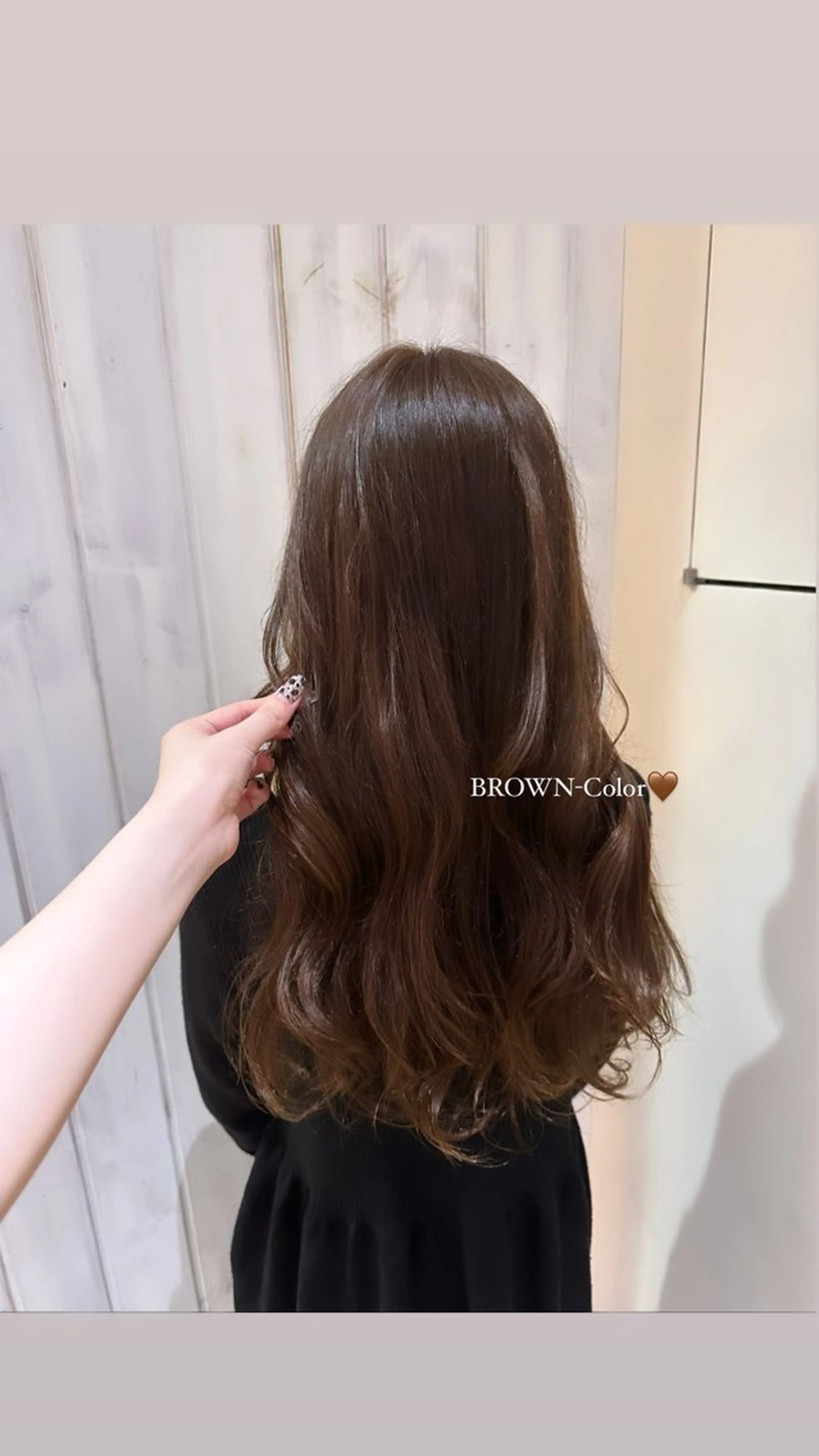 ロング カラー ブラウンカラー 原宿/韓国ボブ /くびれボブ/優希のヘアスタイル