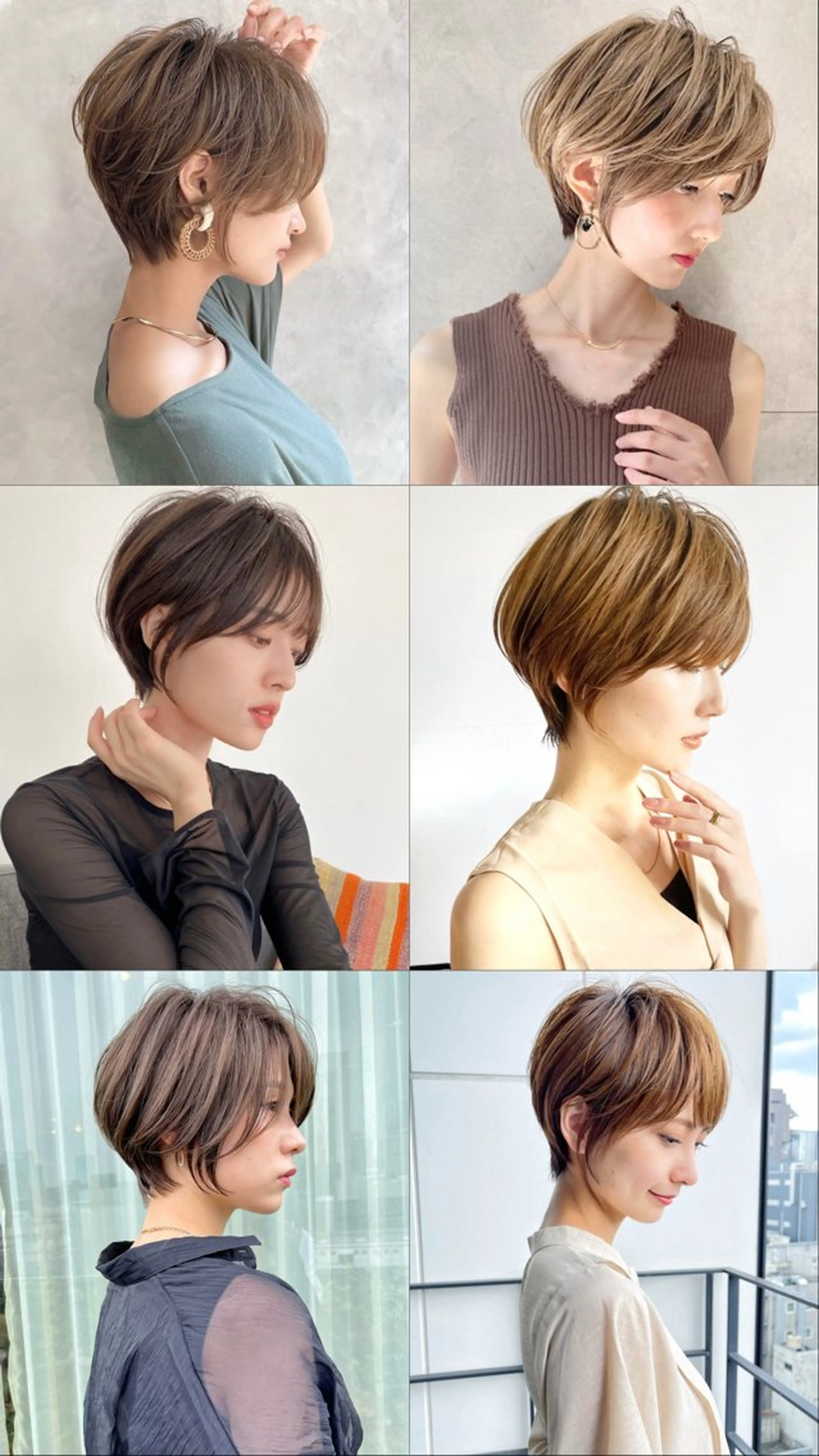 ショート 🌼アユム/レイヤー ハッシュカット🌼のヘアスタイル