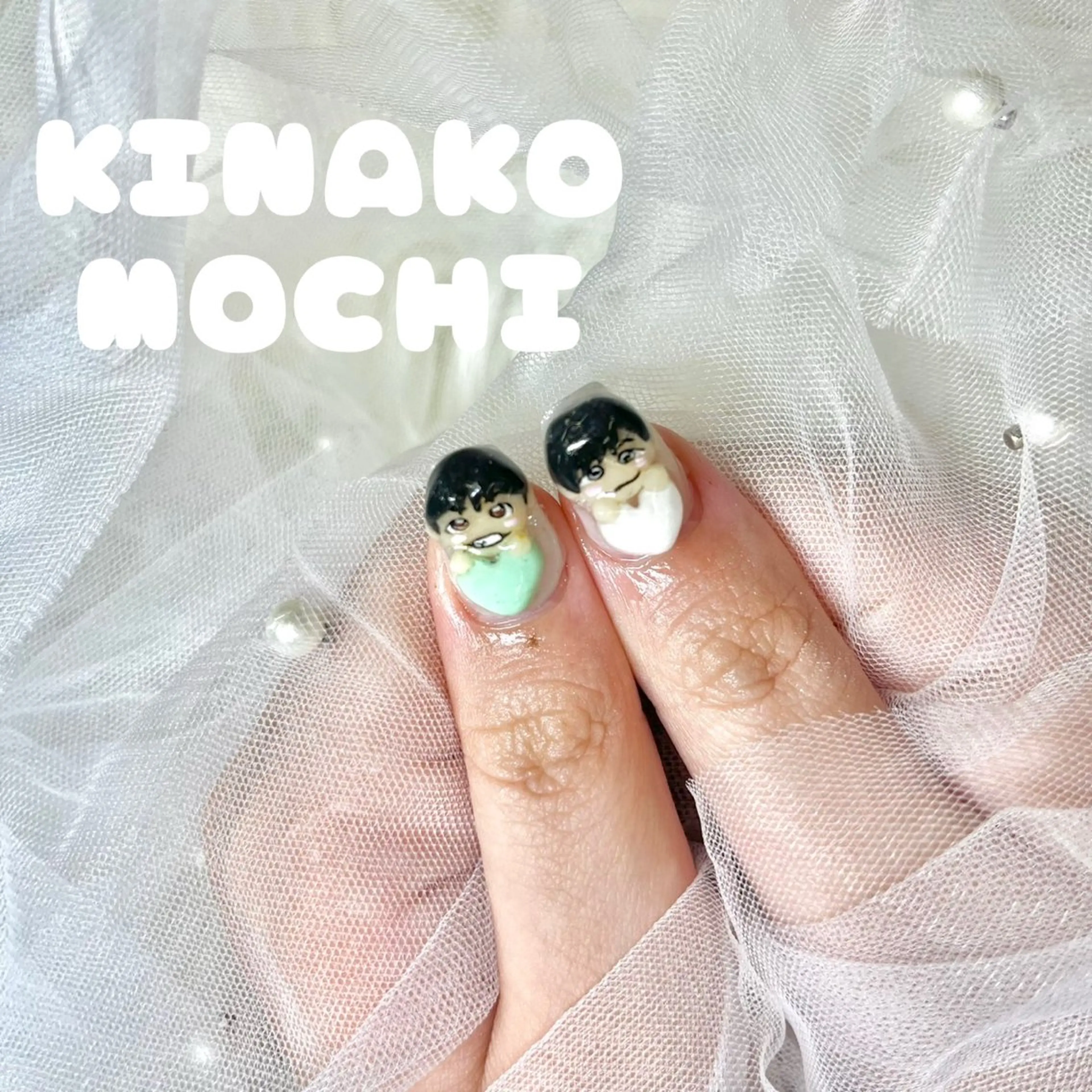 ネイル ハンドネイル ハンドケア Nail Salon  Soleil所属・SOLEIL☀️｡ﾟ ワンホン/推し活のネイルデザイン