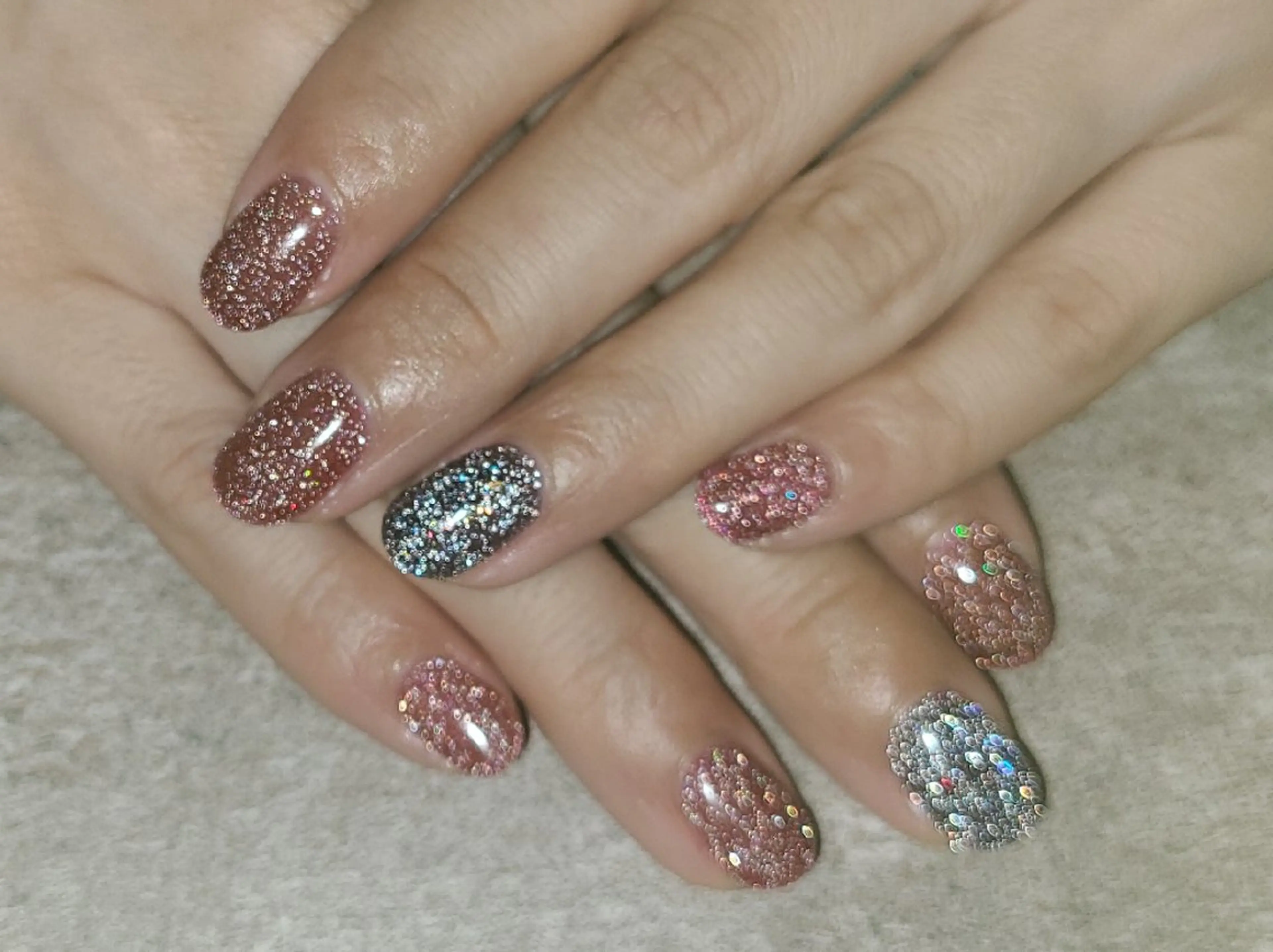 ネイル フラッシュネイル フラッシュマグ ハンドネイル Coquille ネイル　ハセガワのネイルデザイン