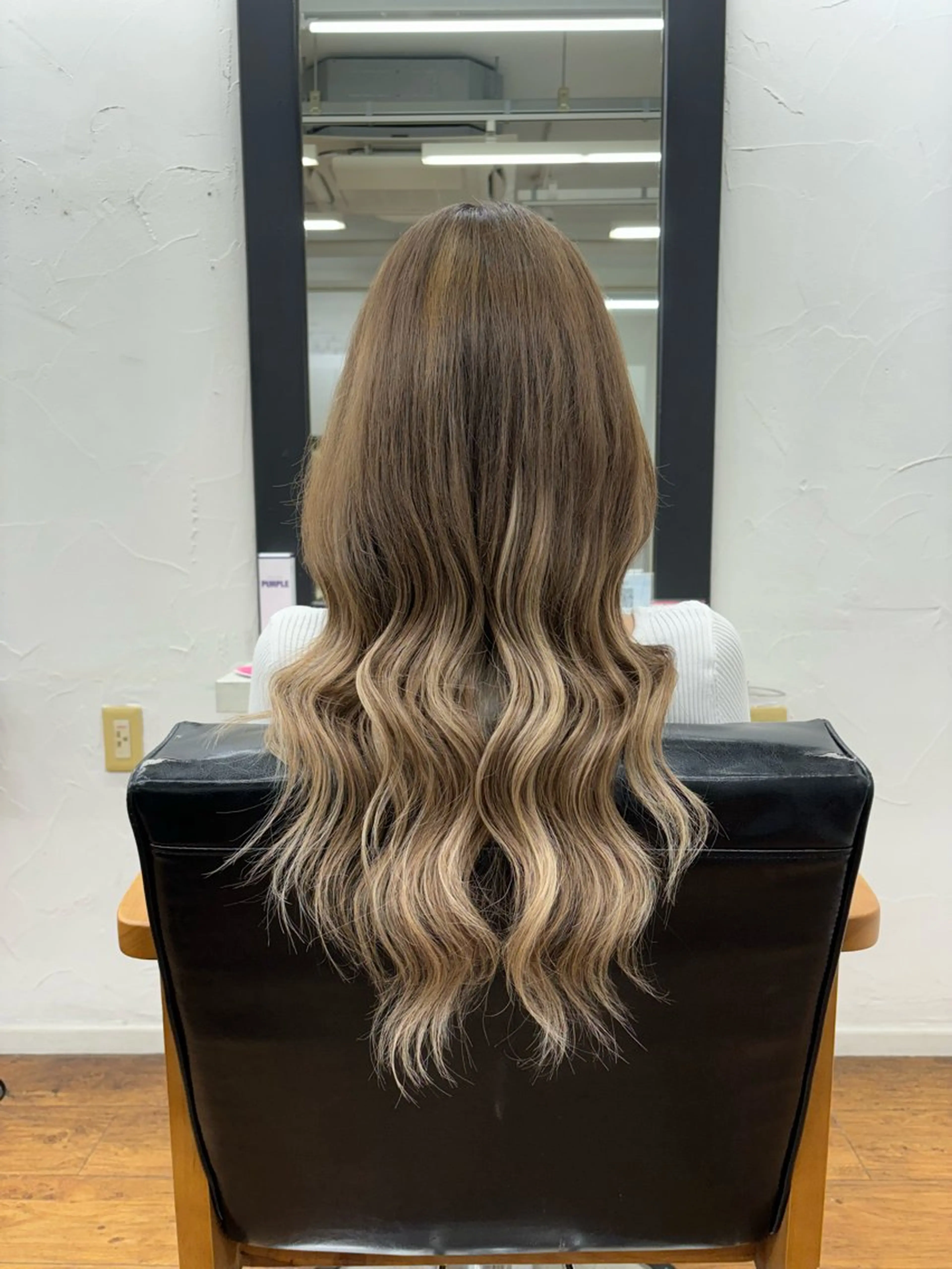 ロング エクステ 香野 優子のヘアスタイル