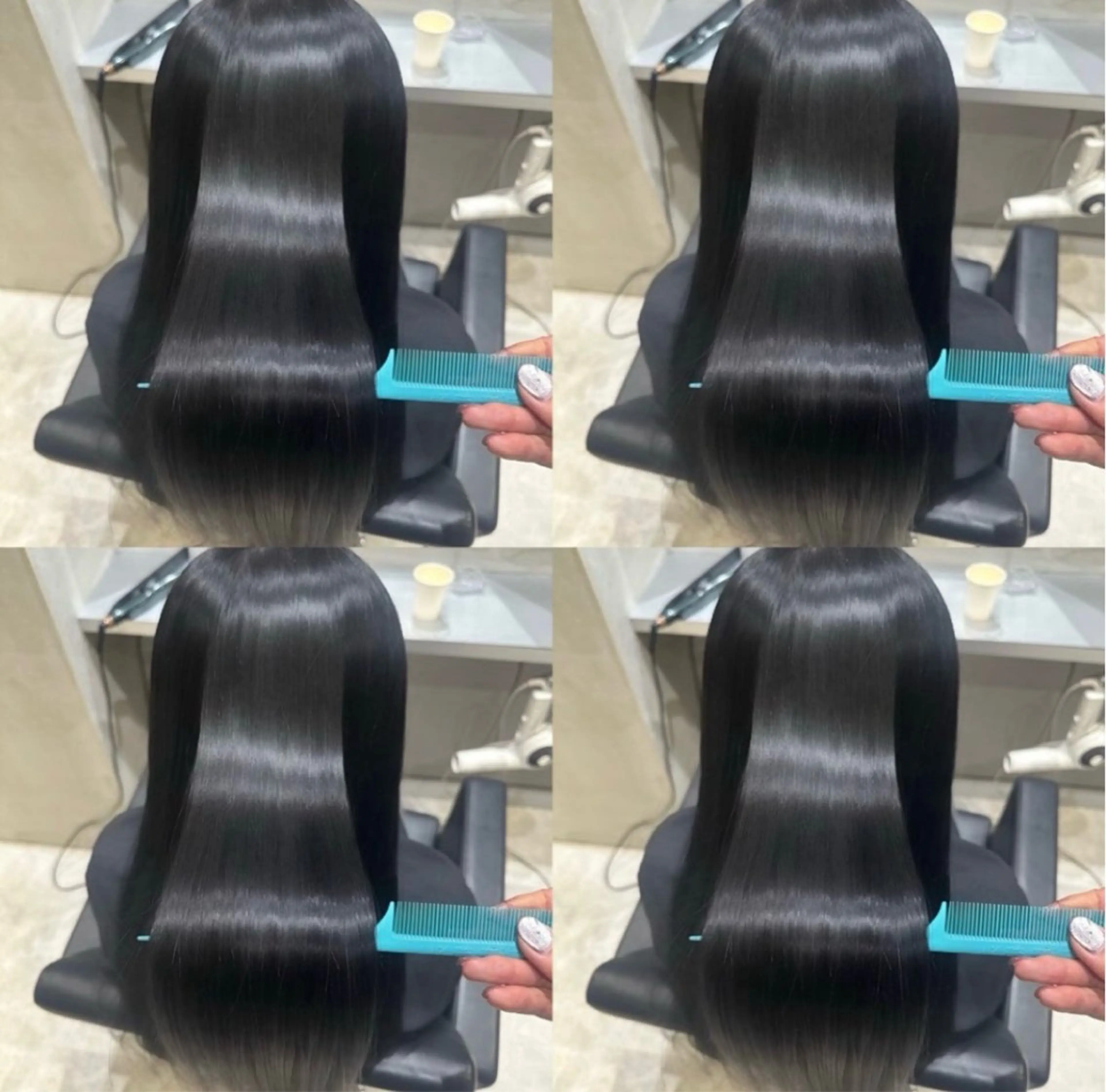 💎 究極の髪質改善💎カット➕ネオメテオストレート『ライトコース』【巻ける縮毛矯正/レイヤー/艶髪/韓国ヘア】の写真