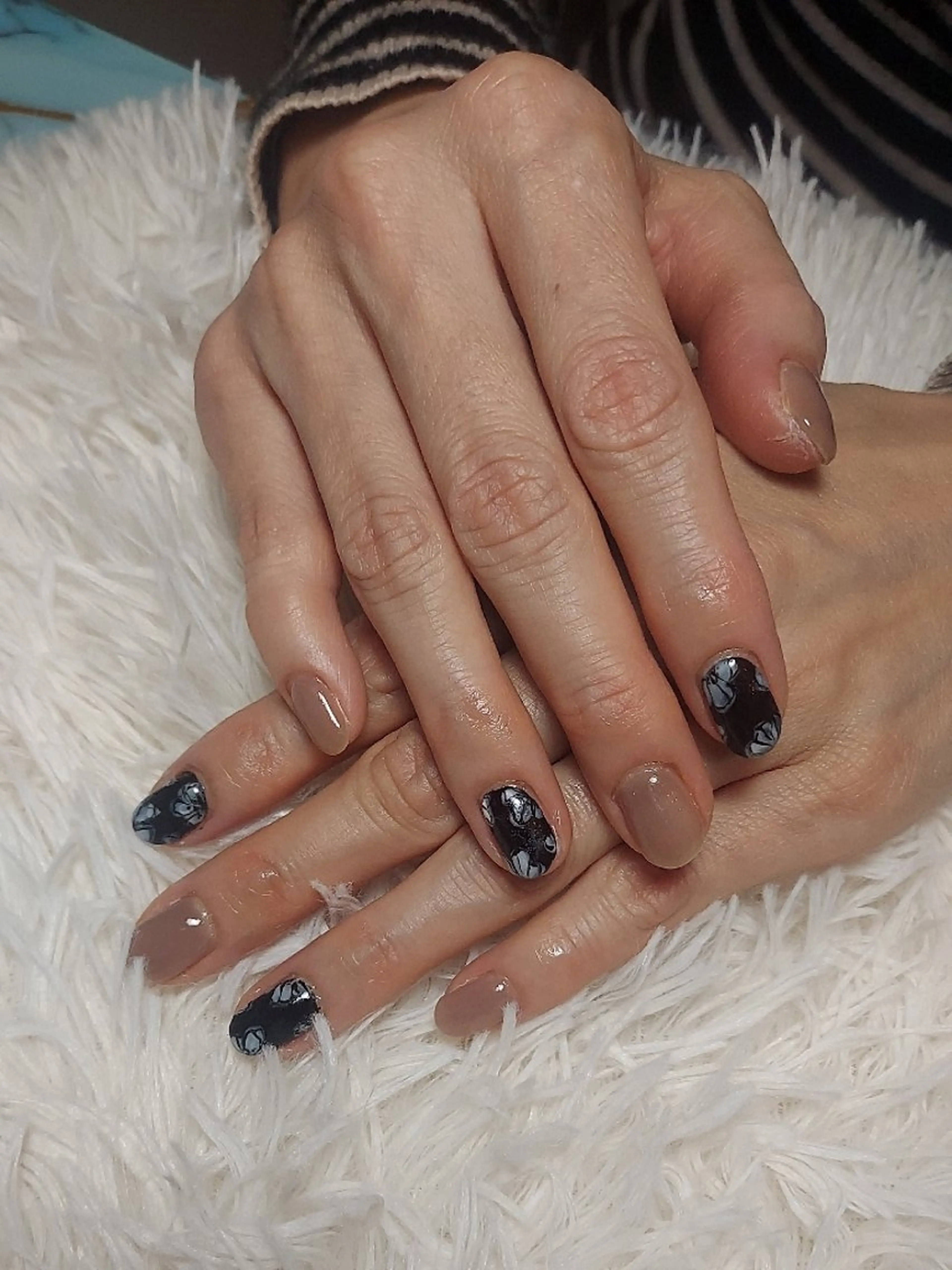 ネイル フットネイル とりごえ さおりのネイルデザイン