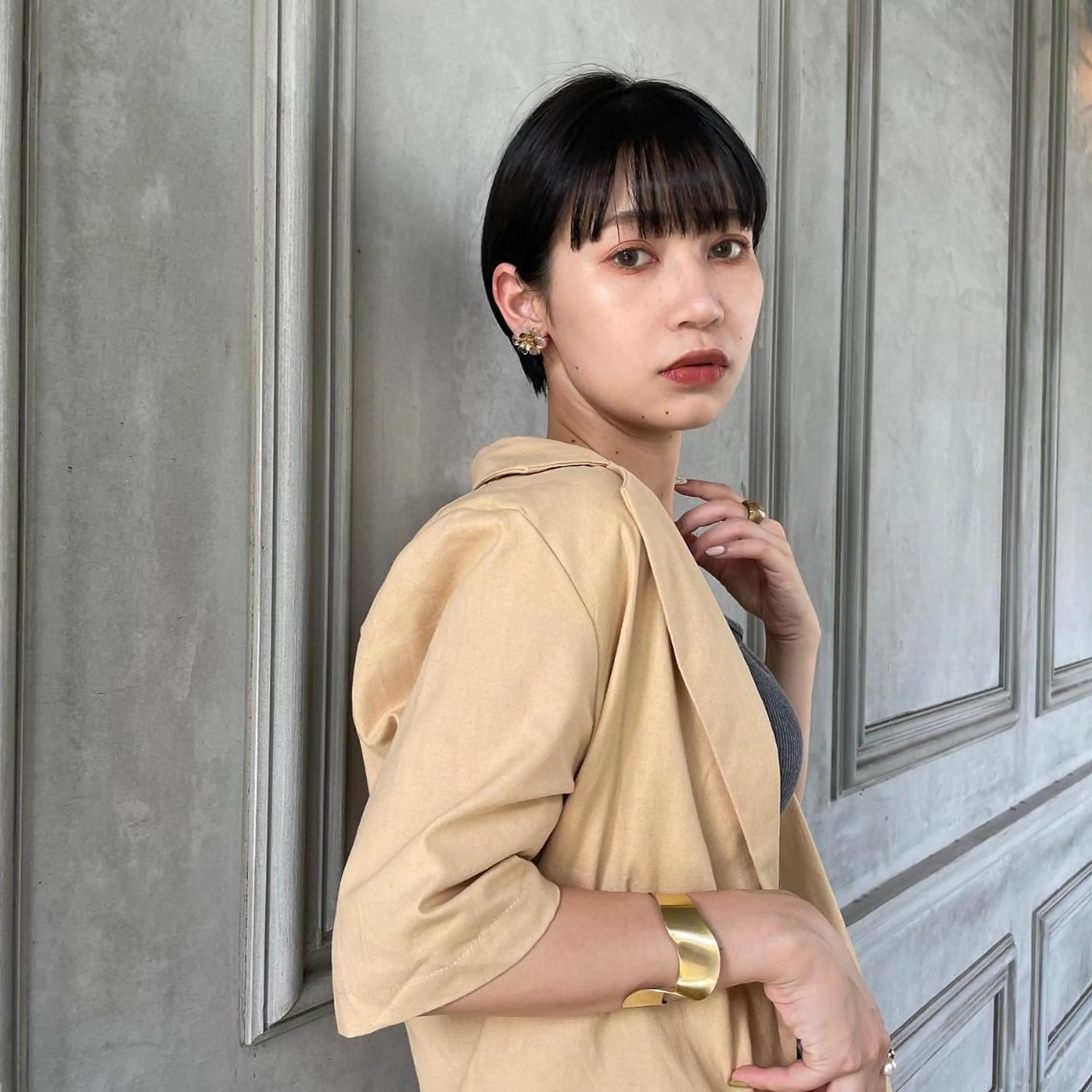 ショート 河原 亮のヘアスタイル