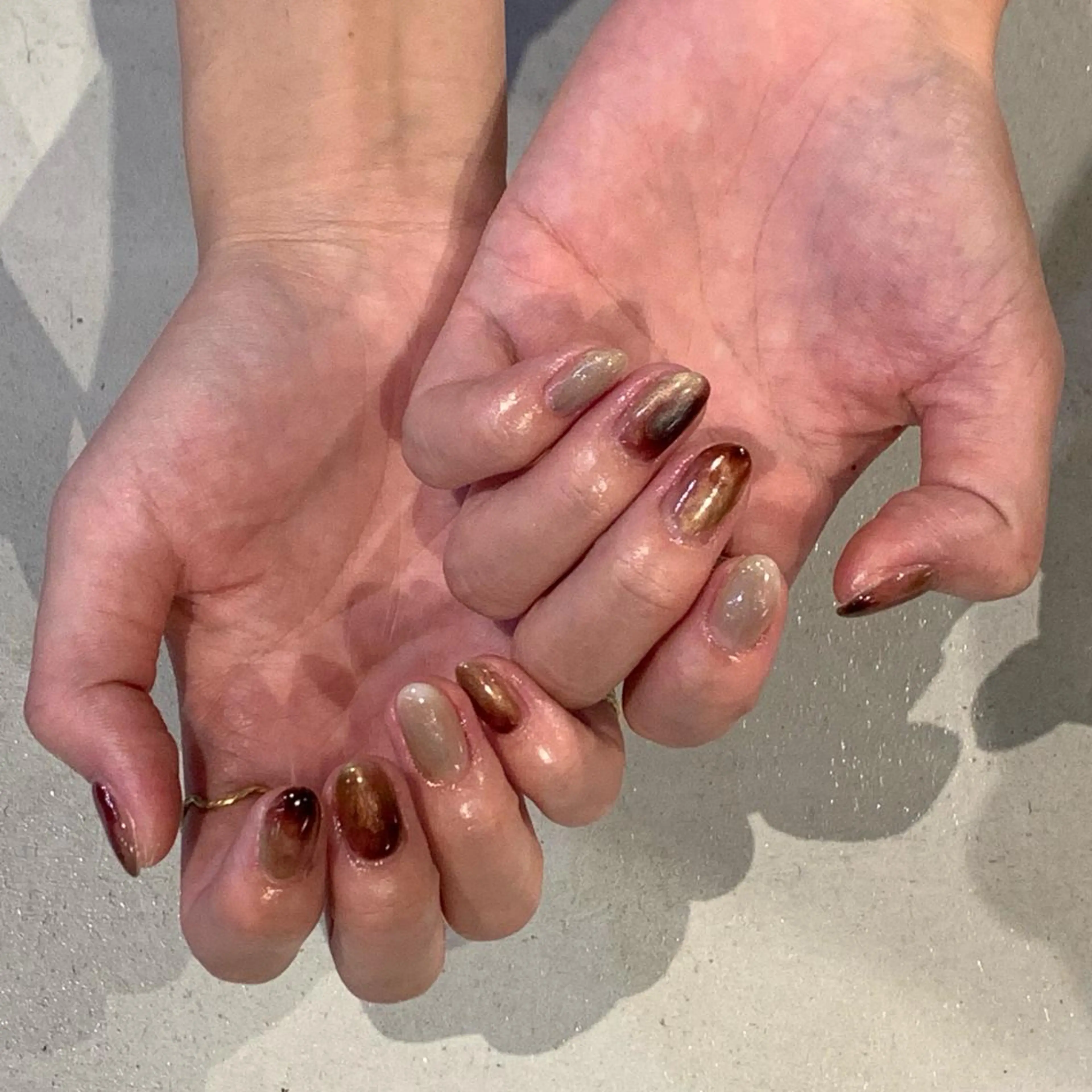 ネイル ハンドネイル にしぐち はるかのネイルデザイン