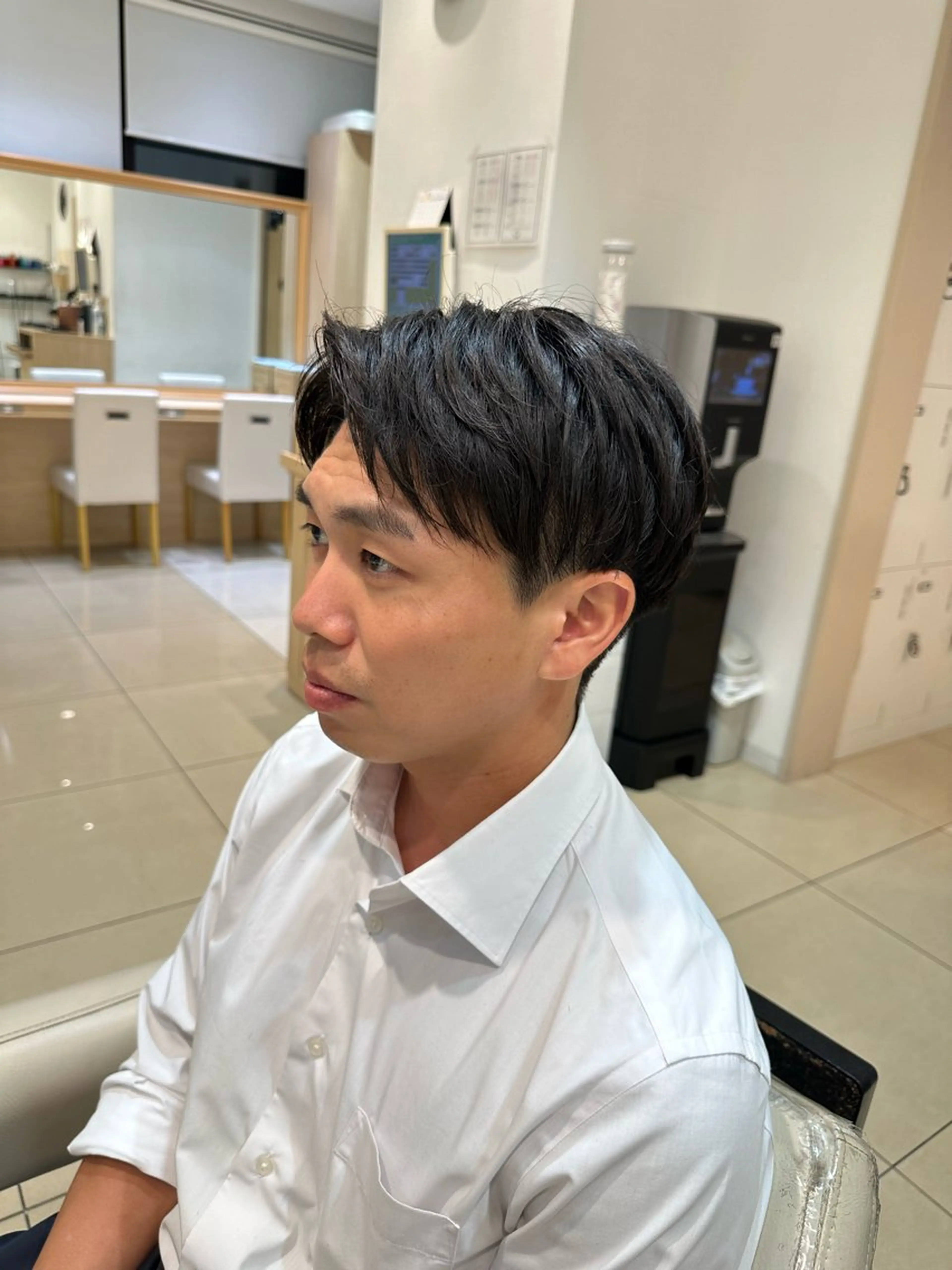 ミディアム メンズ Ash中目黒 森田みなみのヘアスタイル