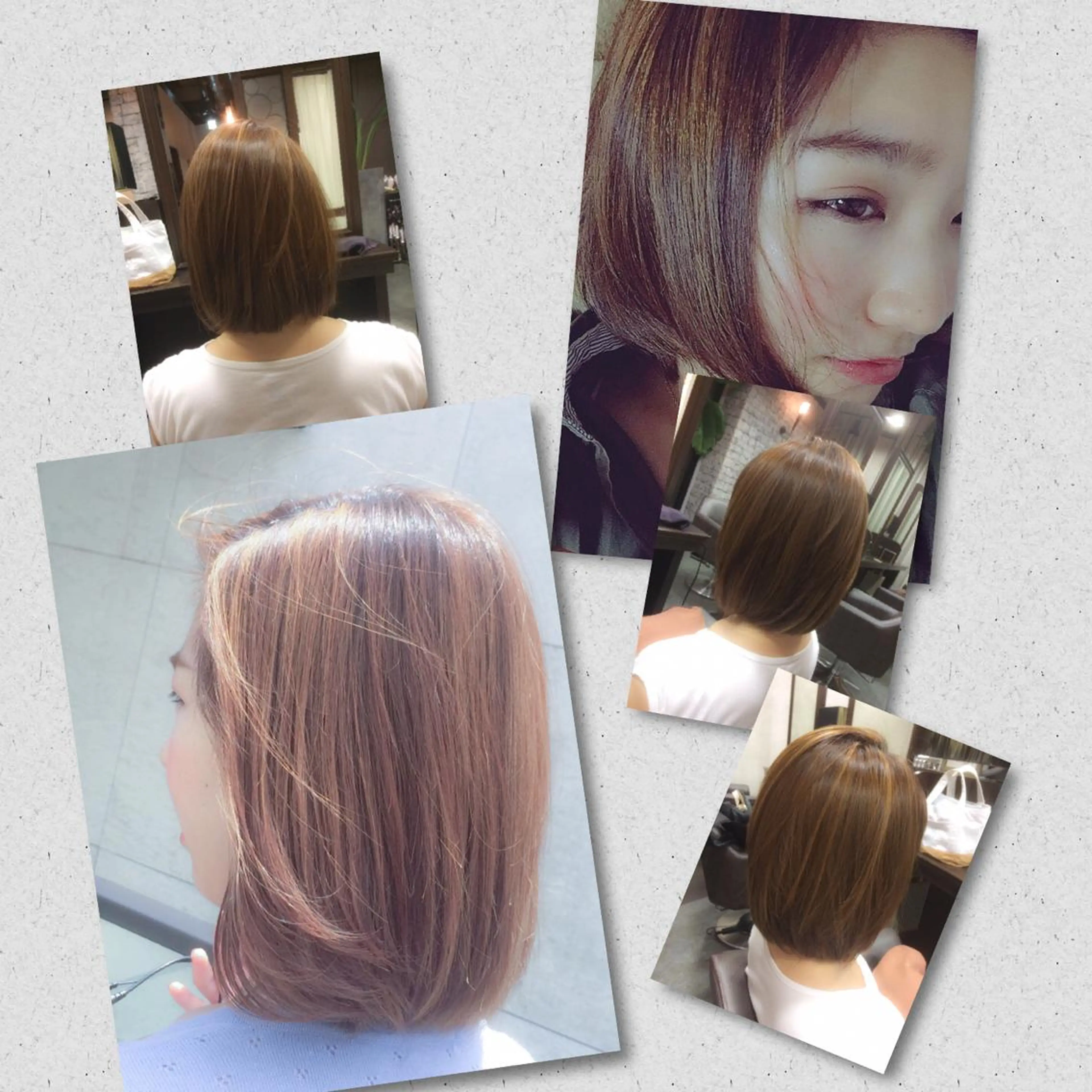 ミディアム カラー ベージュカラー ハイライトカラー ヌーディベージュ ハイライト 今井 三智也のヘアスタイル