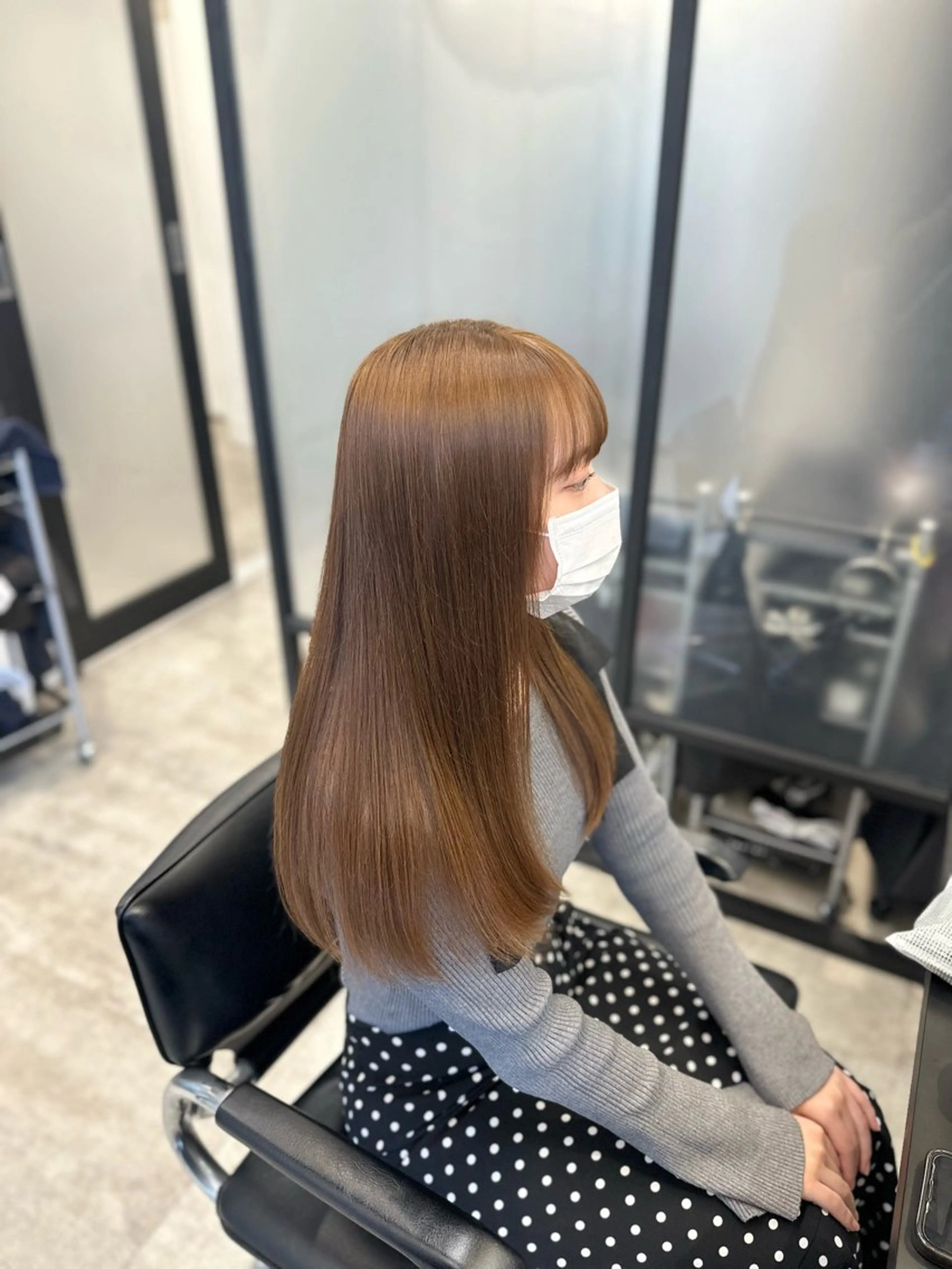 ロング カラー 韓国ヘア🇰🇷🎀 みきのヘアスタイル