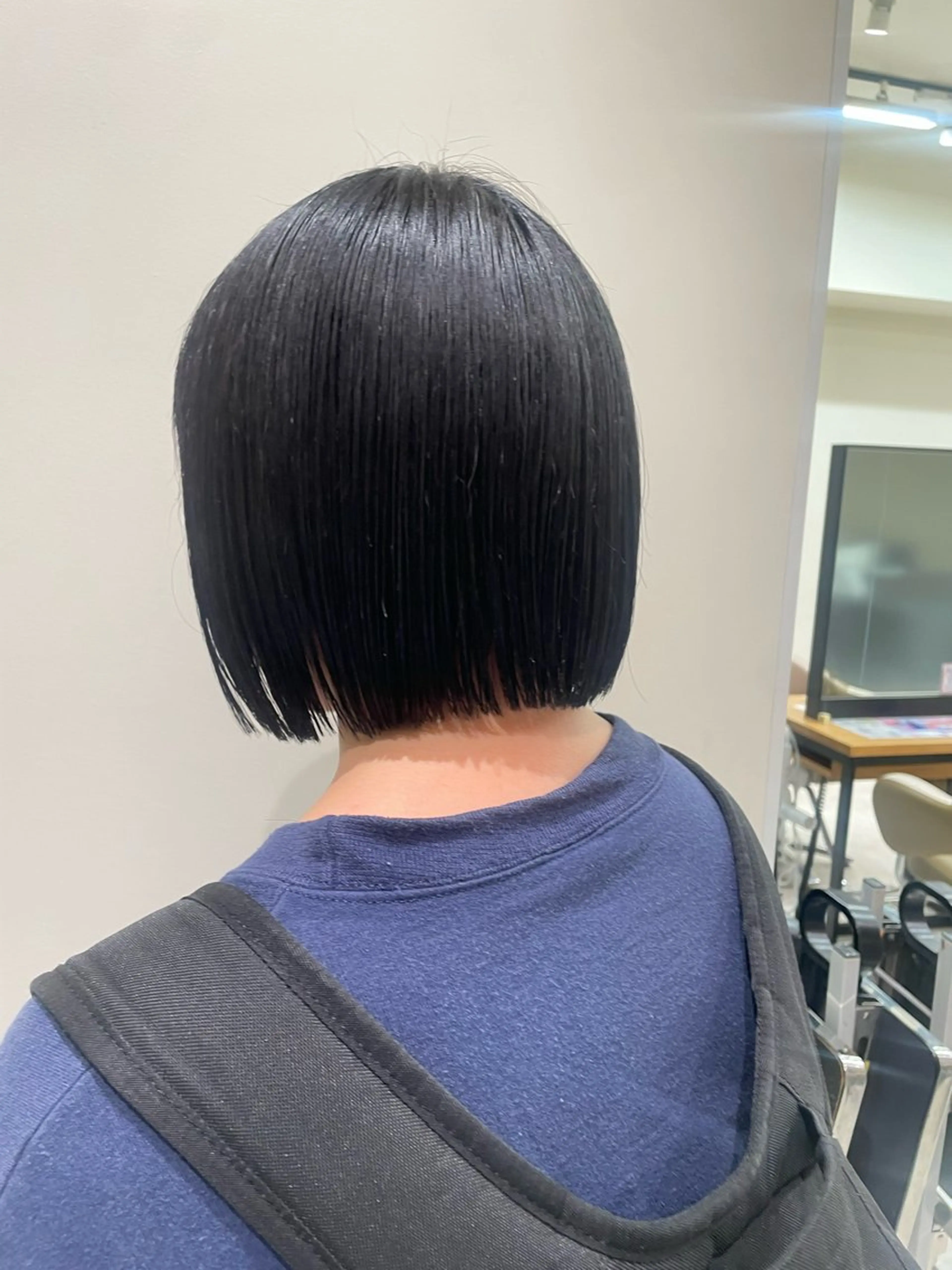 ショート ボブ 似合わせカット カット ボブ/インナーカラー /眉毛/Miyuのヘアスタイル