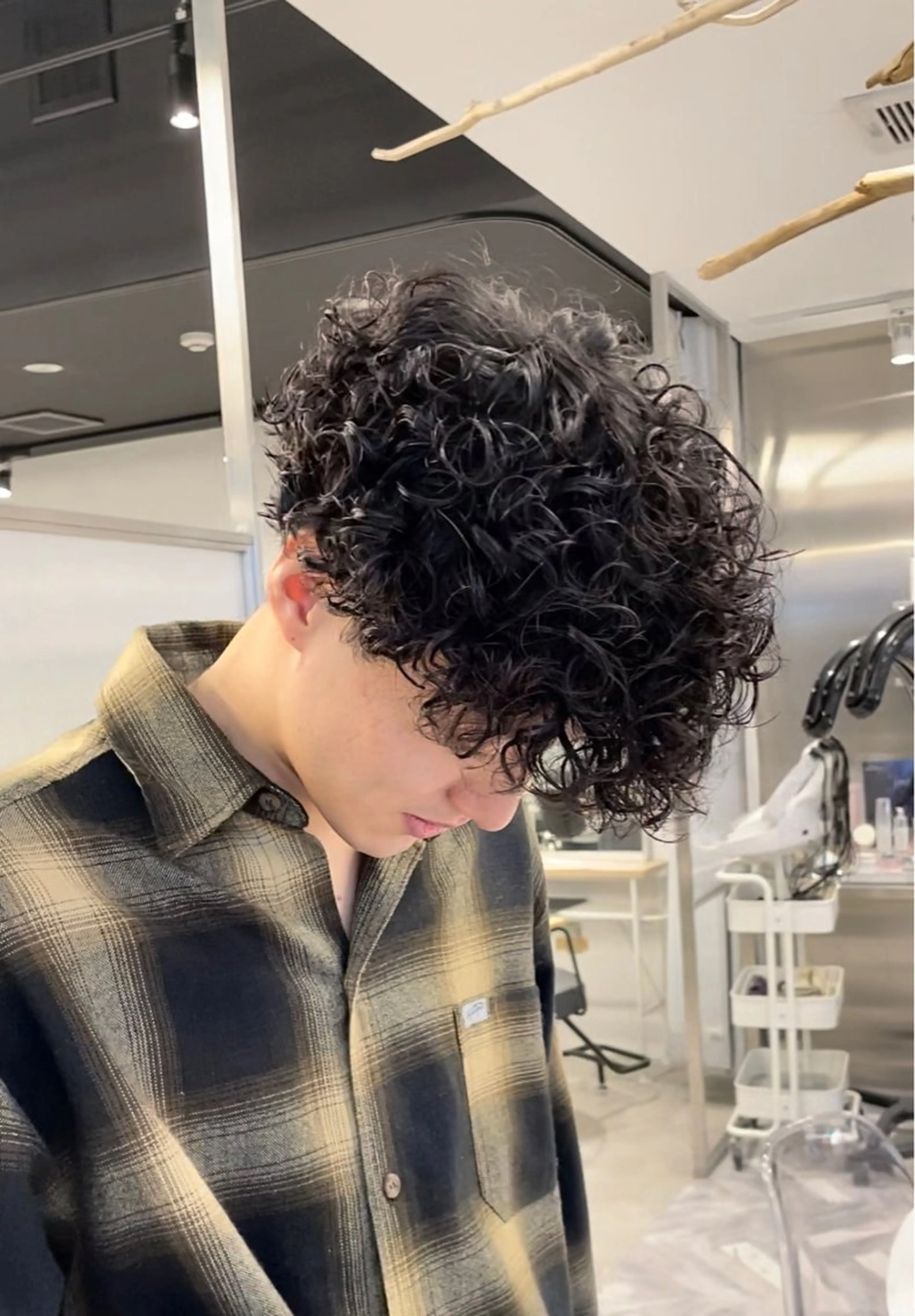 パーマ メンズ カット パーマ 【圧倒的センス】 まる/メンズカラーのヘアスタイル