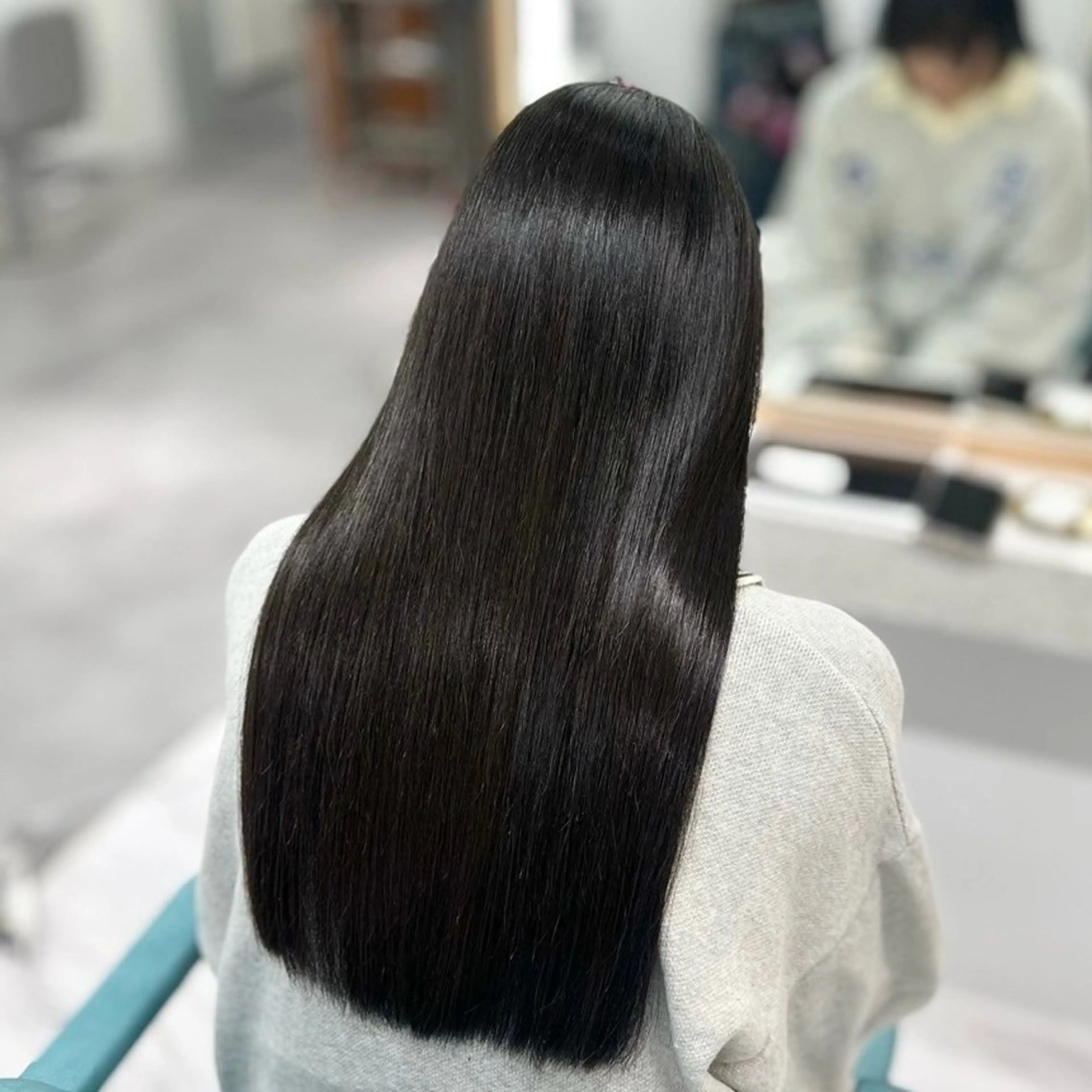 ロング 縮毛矯正 Elsa / yuina💎🫧のヘアスタイル