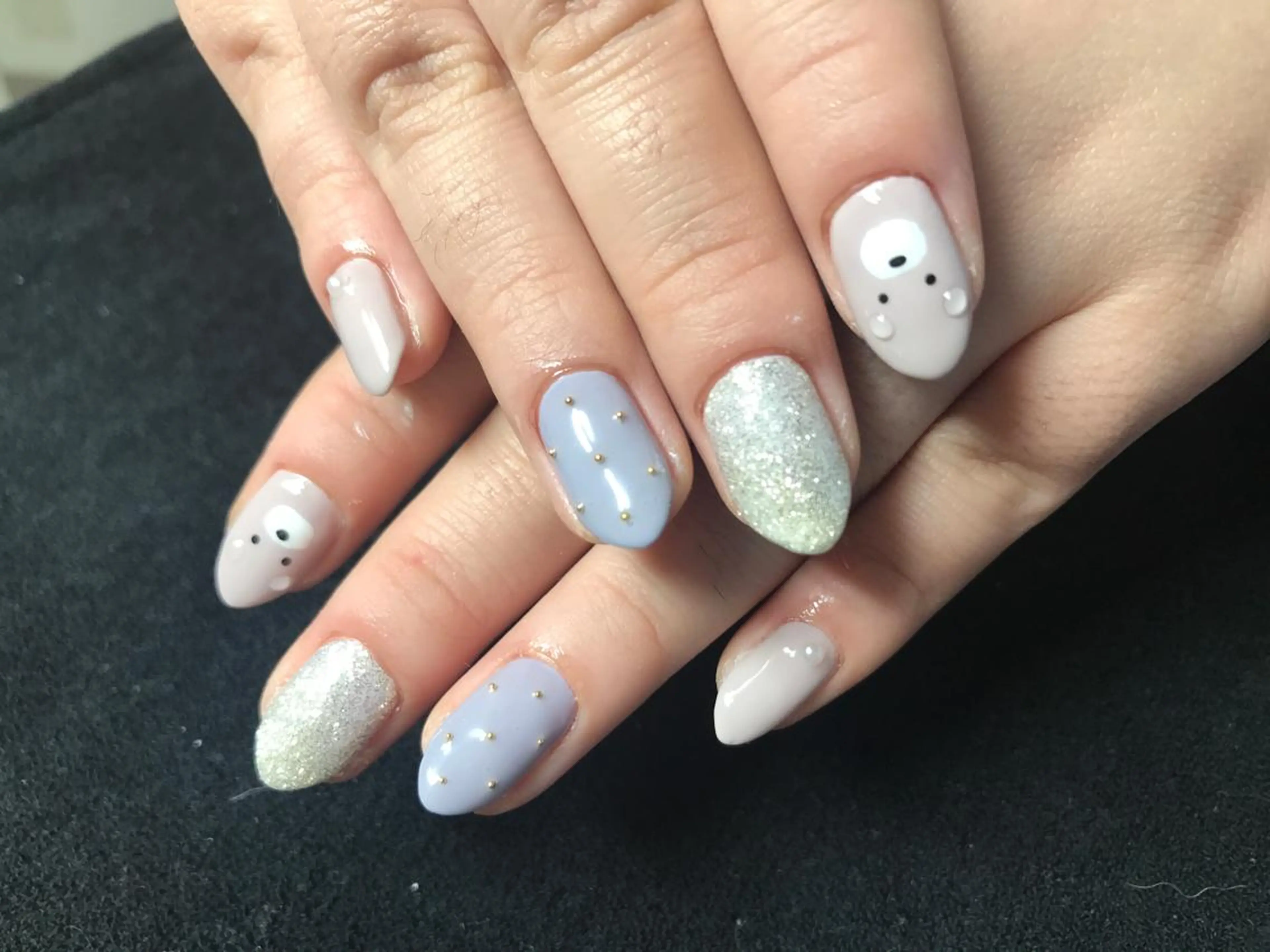 ネイル ハンドネイル Mana‪ ‪·͜· ❤︎‬のネイルデザイン