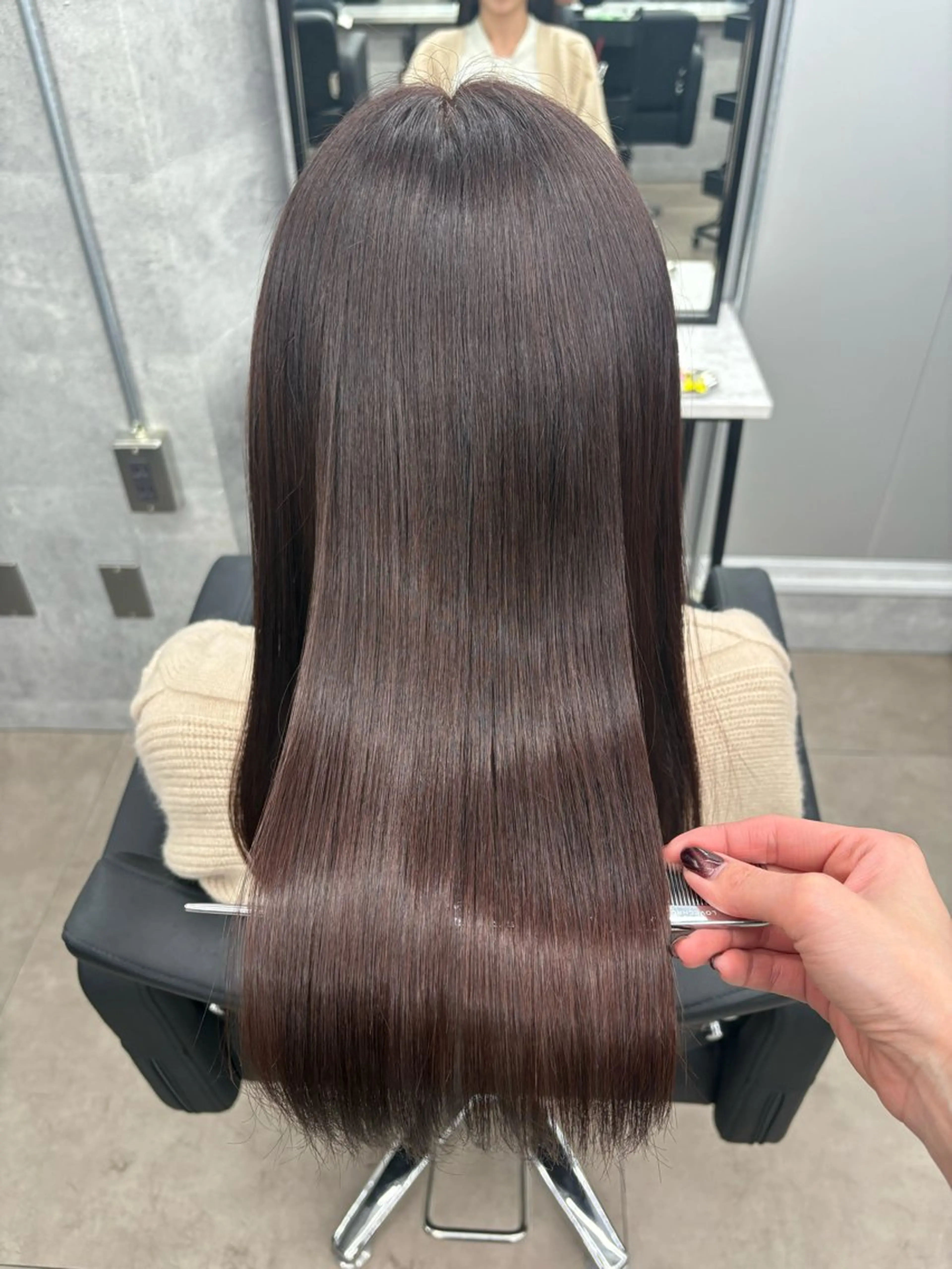 セミロング 髪質改善/ﾚｲﾔｰ ｶｯﾄ/店長/原島のヘアスタイル