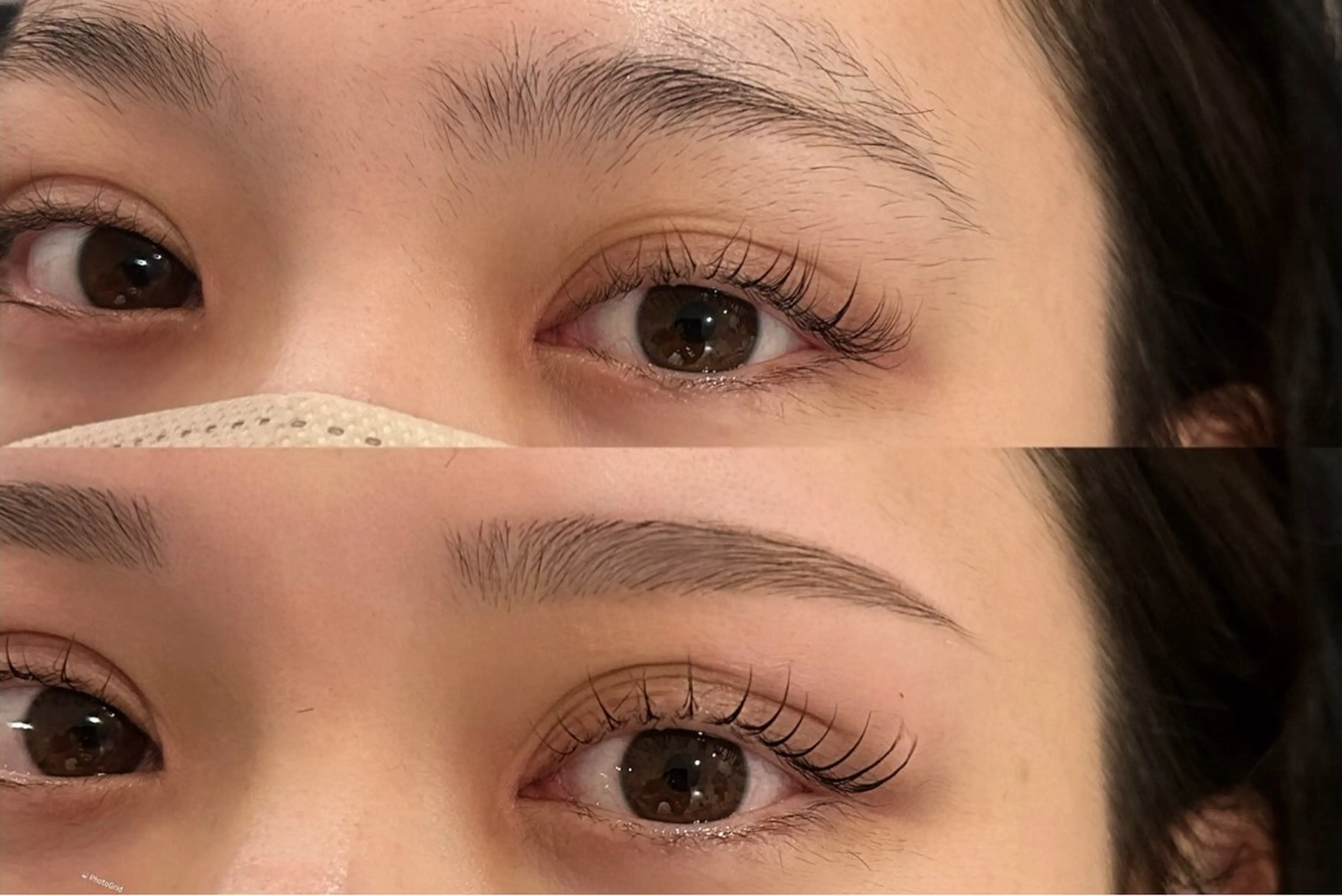 垢抜けフルコース✨眉WAX×まつ毛パーマの写真