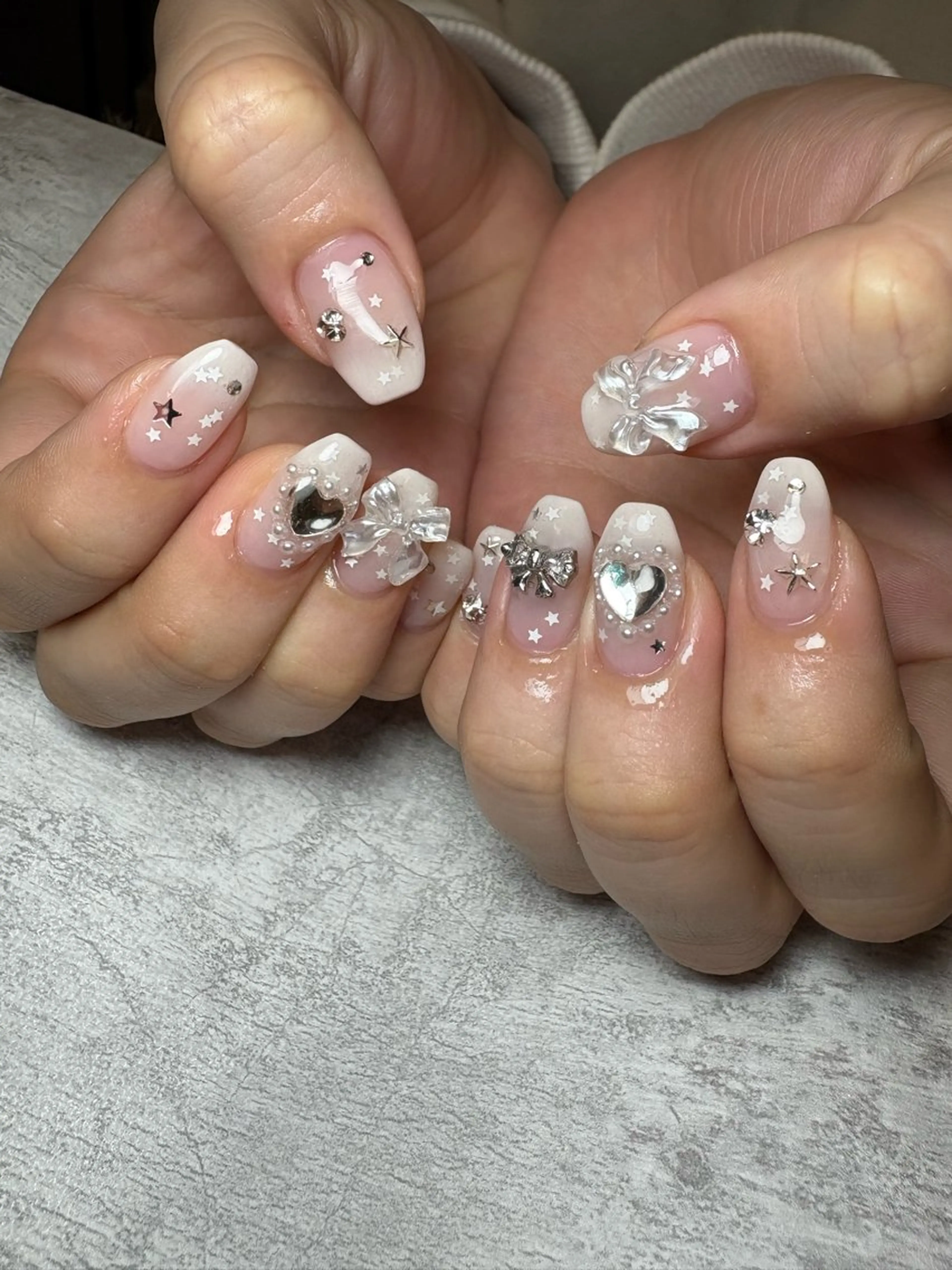 ネイル 成人式 持ち込み BEAUTY GARDEN 【nail salon unseul】所属・nana .のネイルデザイン