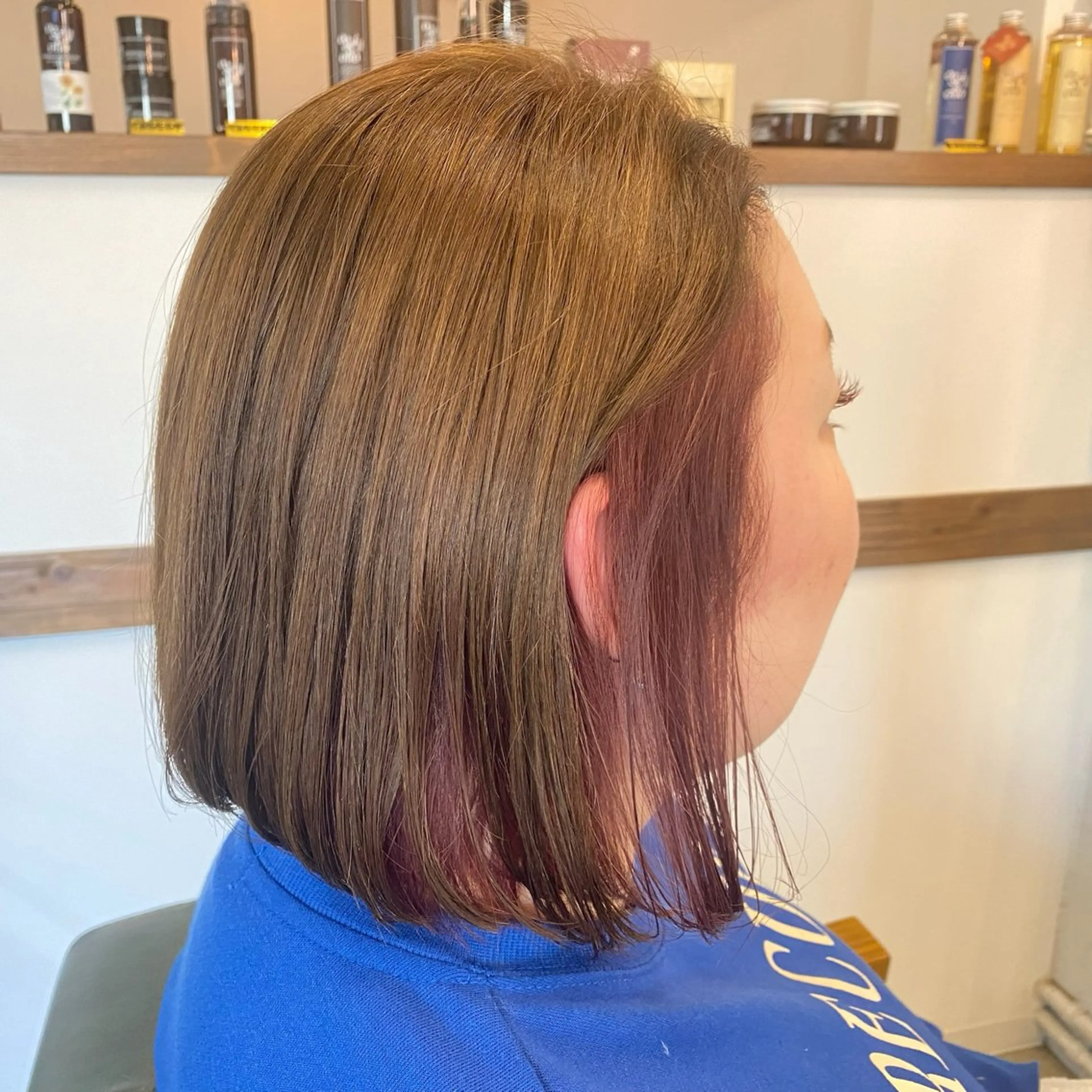 ショート カラー 木宮 美緒のヘアスタイル